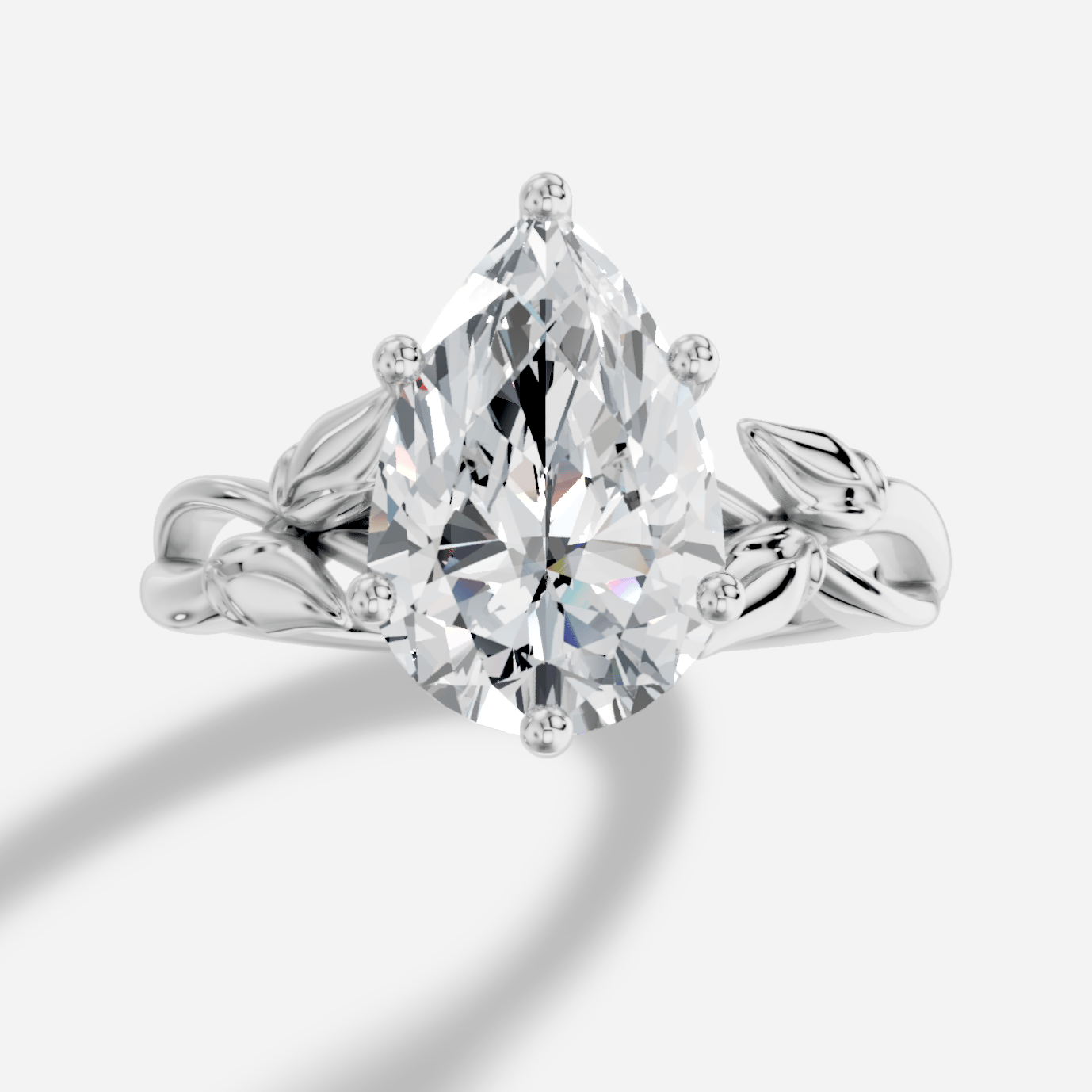 Acantha Damla Kesim Laboratuvar Pırlanta Yüzük | X Diamond