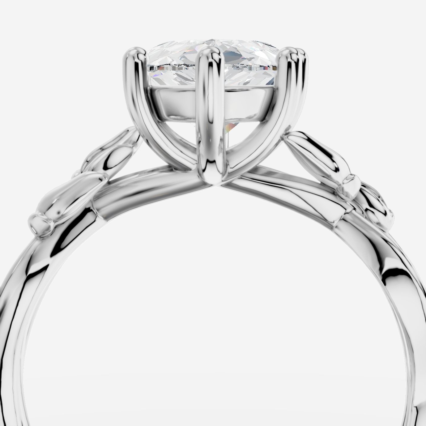 Acantha Damla Kesim Laboratuvar Pırlanta Yüzük | X Diamond