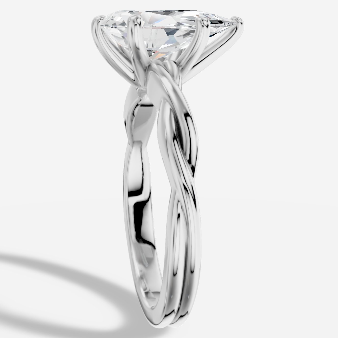 Arianne Damla Kesim Laboratuvar Pırlanta Yüzük | X Diamond