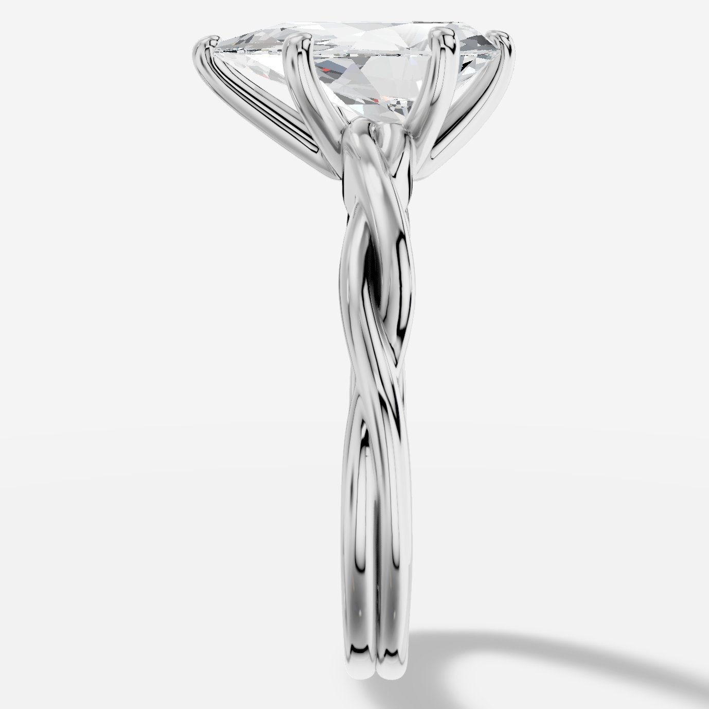 Arianne Damla Kesim Laboratuvar Pırlanta Yüzük | X Diamond