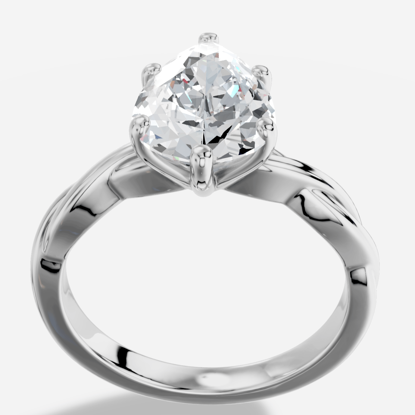 Arianne Damla Kesim Laboratuvar Pırlanta Yüzük | X Diamond