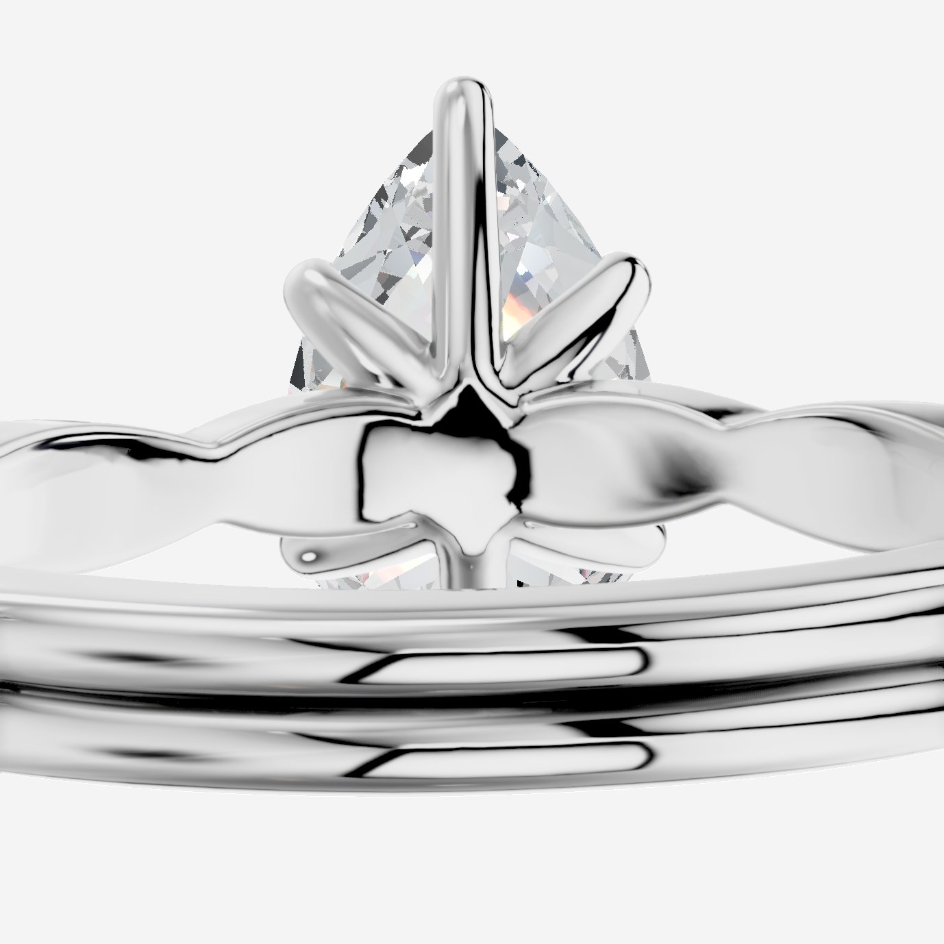 Arianne Damla Kesim Laboratuvar Pırlanta Yüzük | X Diamond