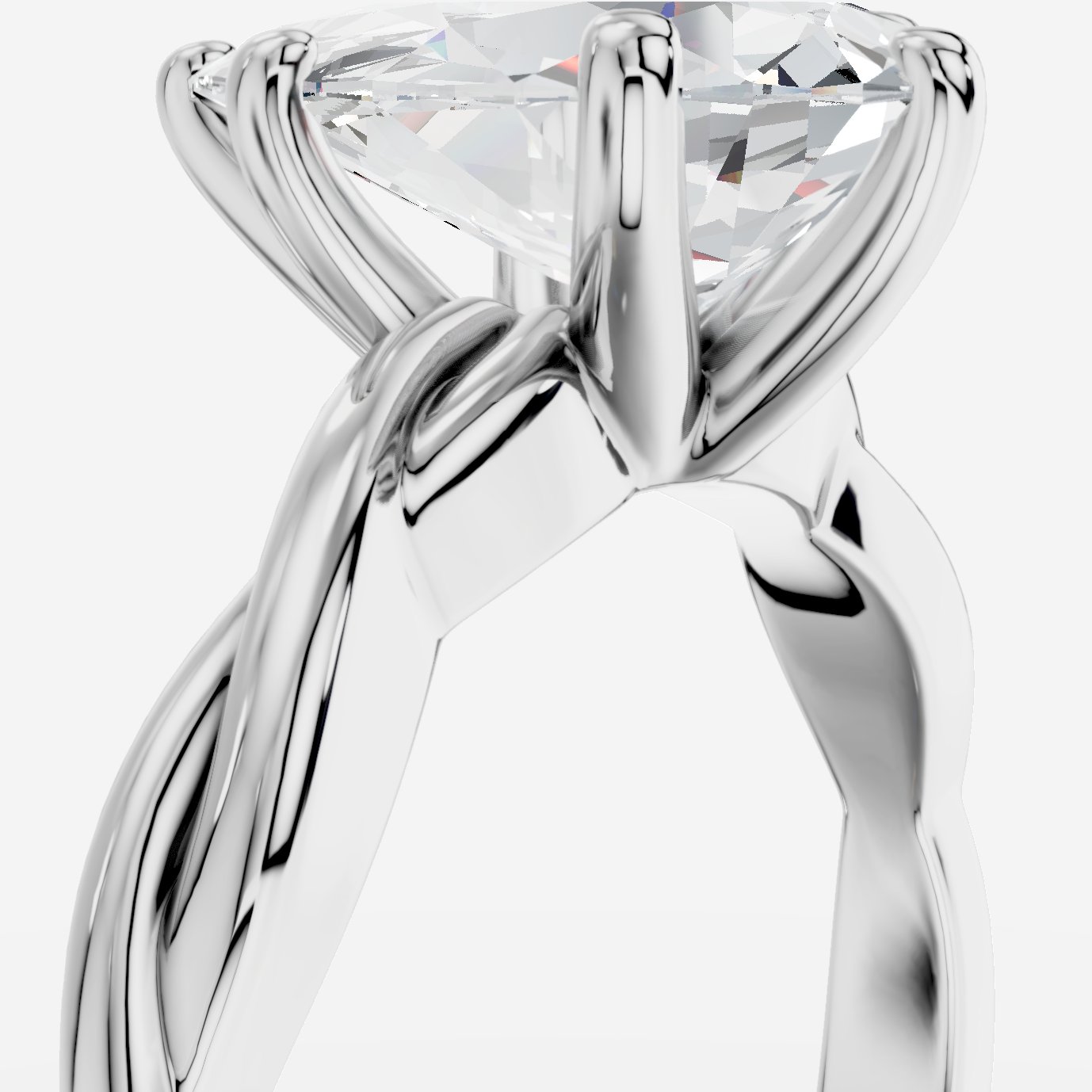 Arianne Damla Kesim Laboratuvar Pırlanta Yüzük | X Diamond