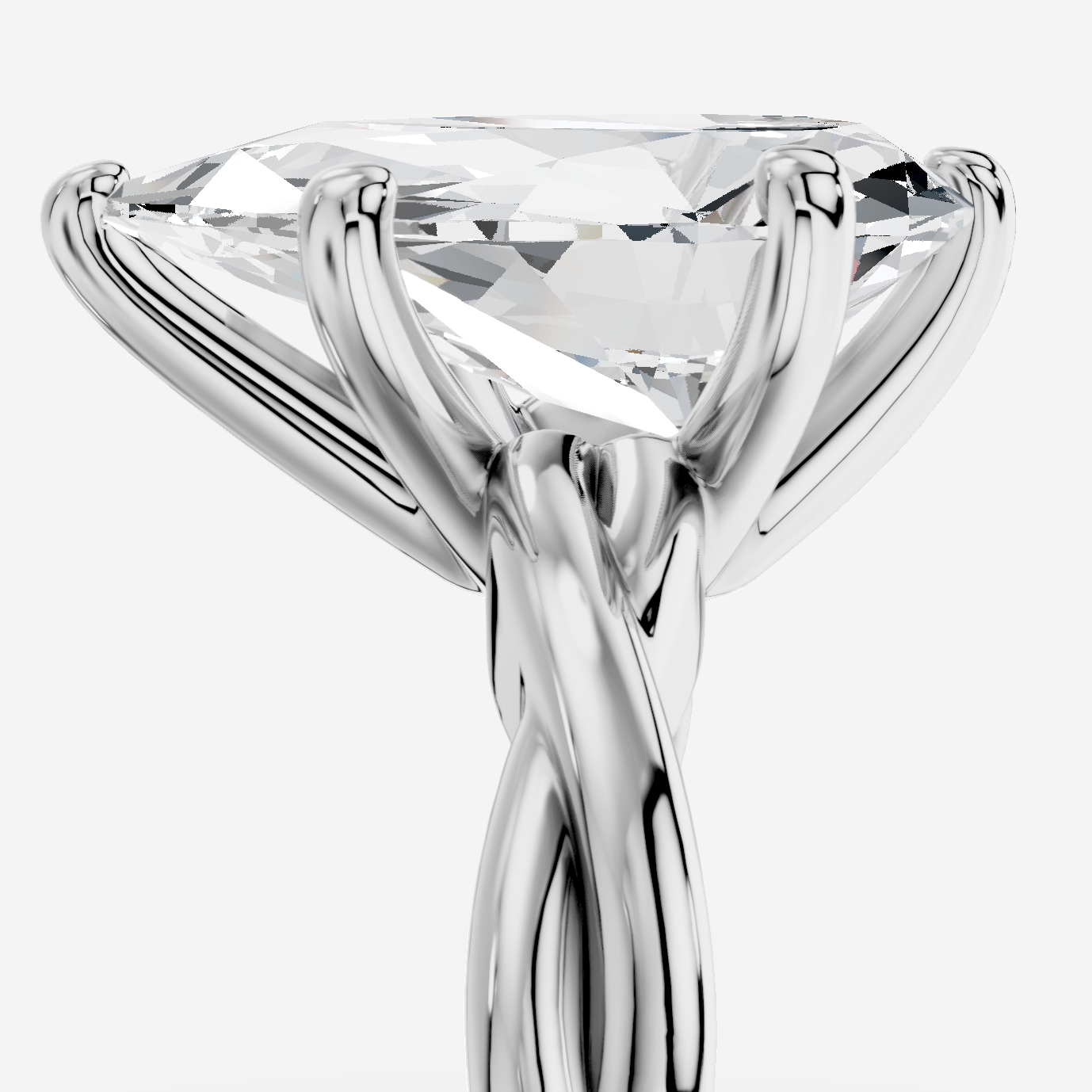 Arianne Damla Kesim Laboratuvar Pırlanta Yüzük | X Diamond