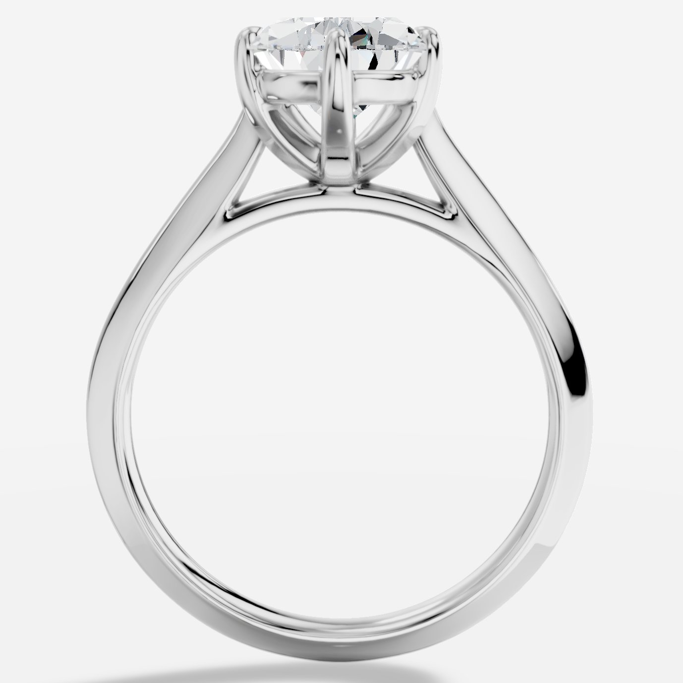 Calanthe Damla Kesim Laboratuvar Pırlanta Yüzük | X Diamond