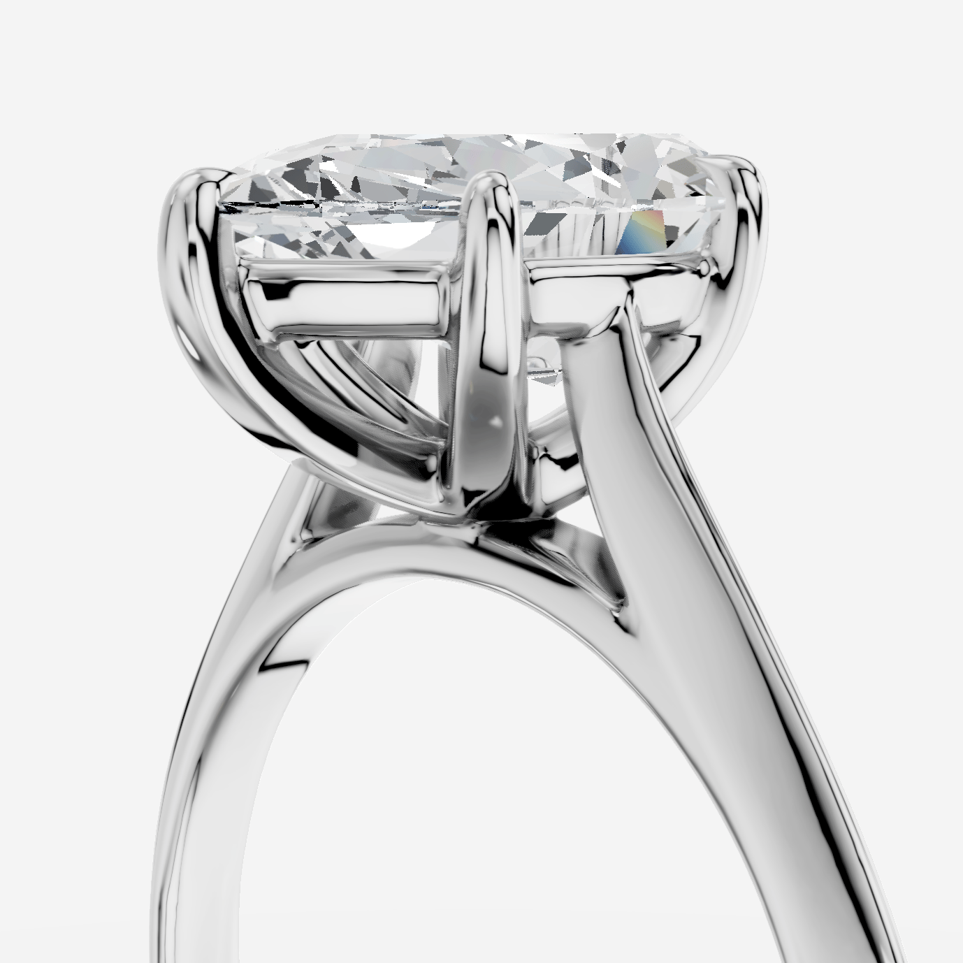 Calanthe Damla Kesim Laboratuvar Pırlanta Yüzük | X Diamond