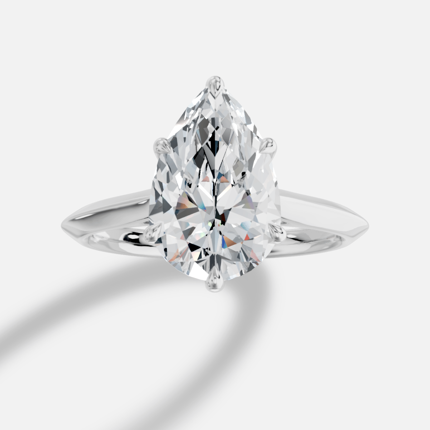 Calanthe Damla Kesim Laboratuvar Pırlanta Yüzük | X Diamond
