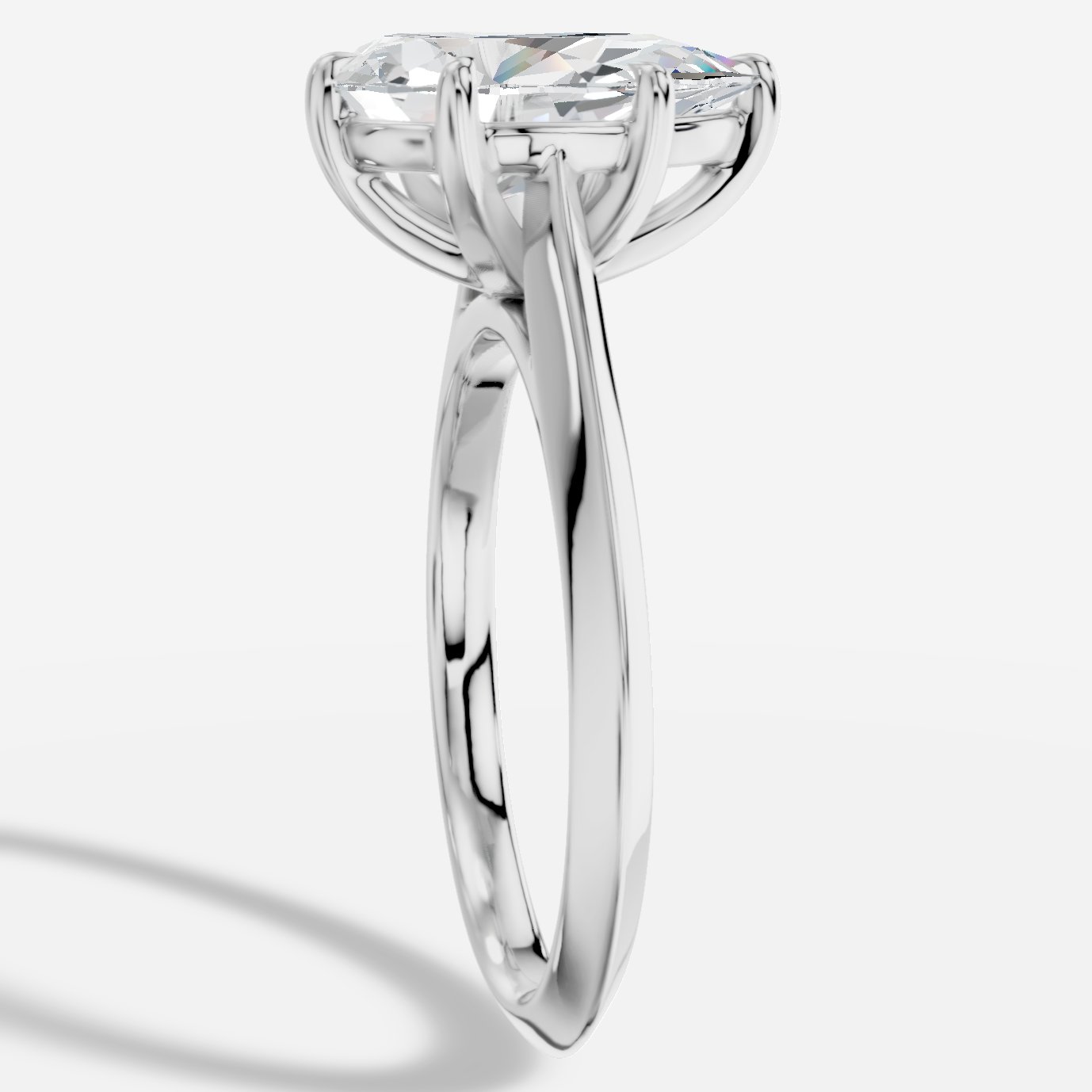 Calanthe Damla Kesim Laboratuvar Pırlanta Yüzük | X Diamond