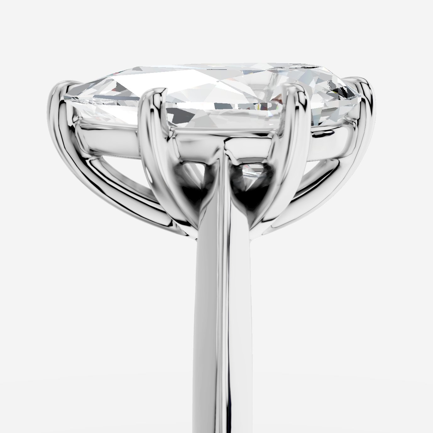Calanthe Damla Kesim Laboratuvar Pırlanta Yüzük | X Diamond