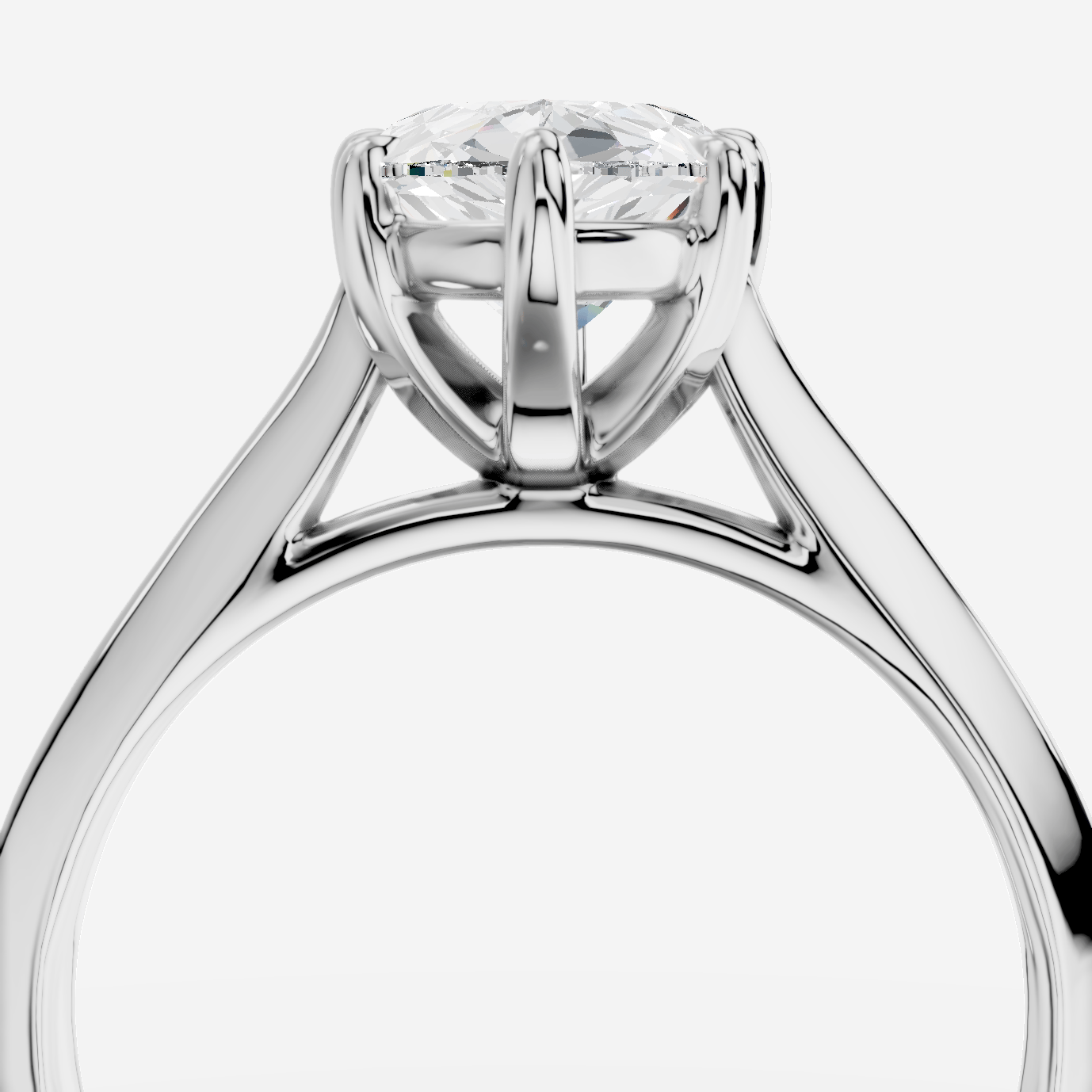 Calanthe Damla Kesim Laboratuvar Pırlanta Yüzük | X Diamond
