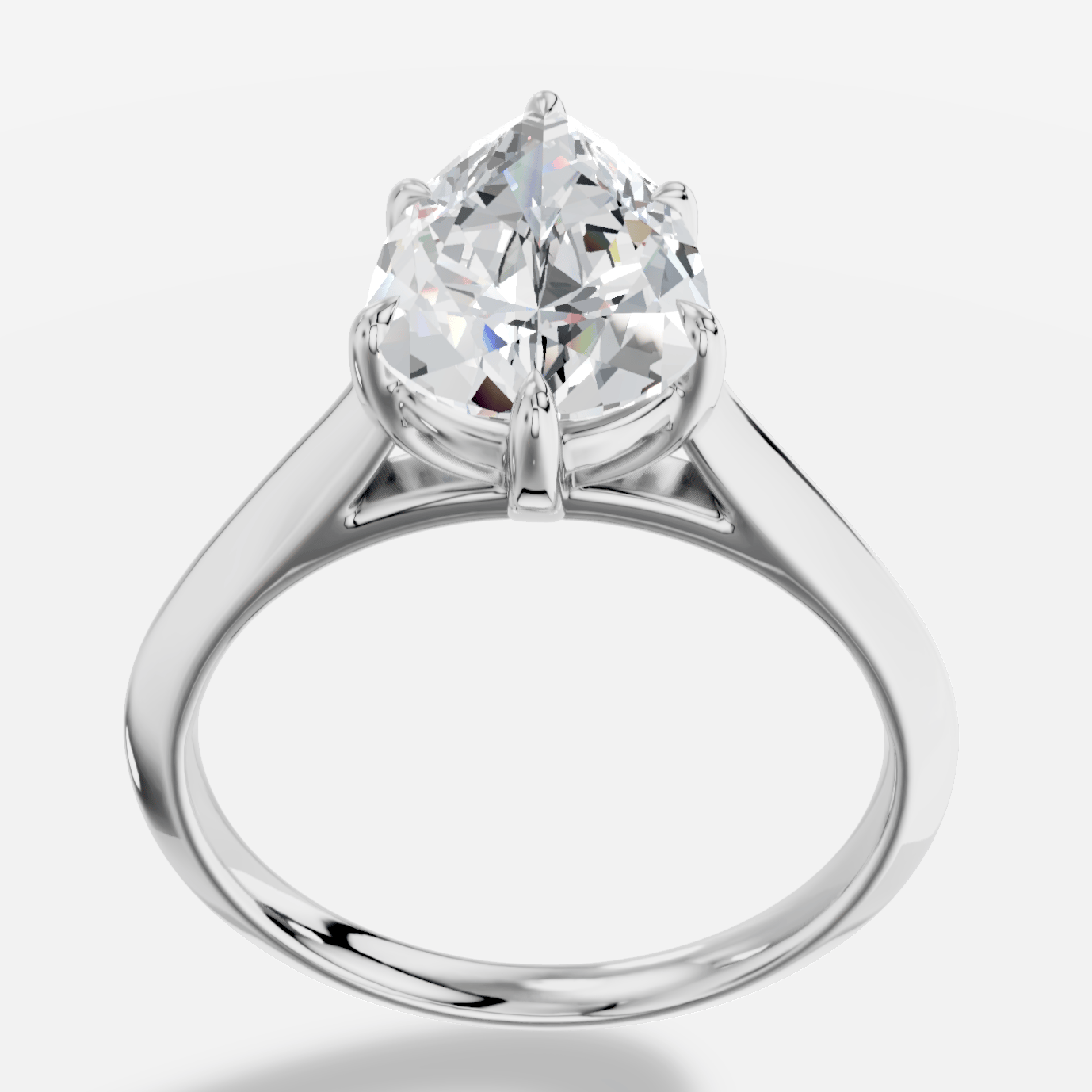 Calanthe Damla Kesim Laboratuvar Pırlanta Yüzük | X Diamond