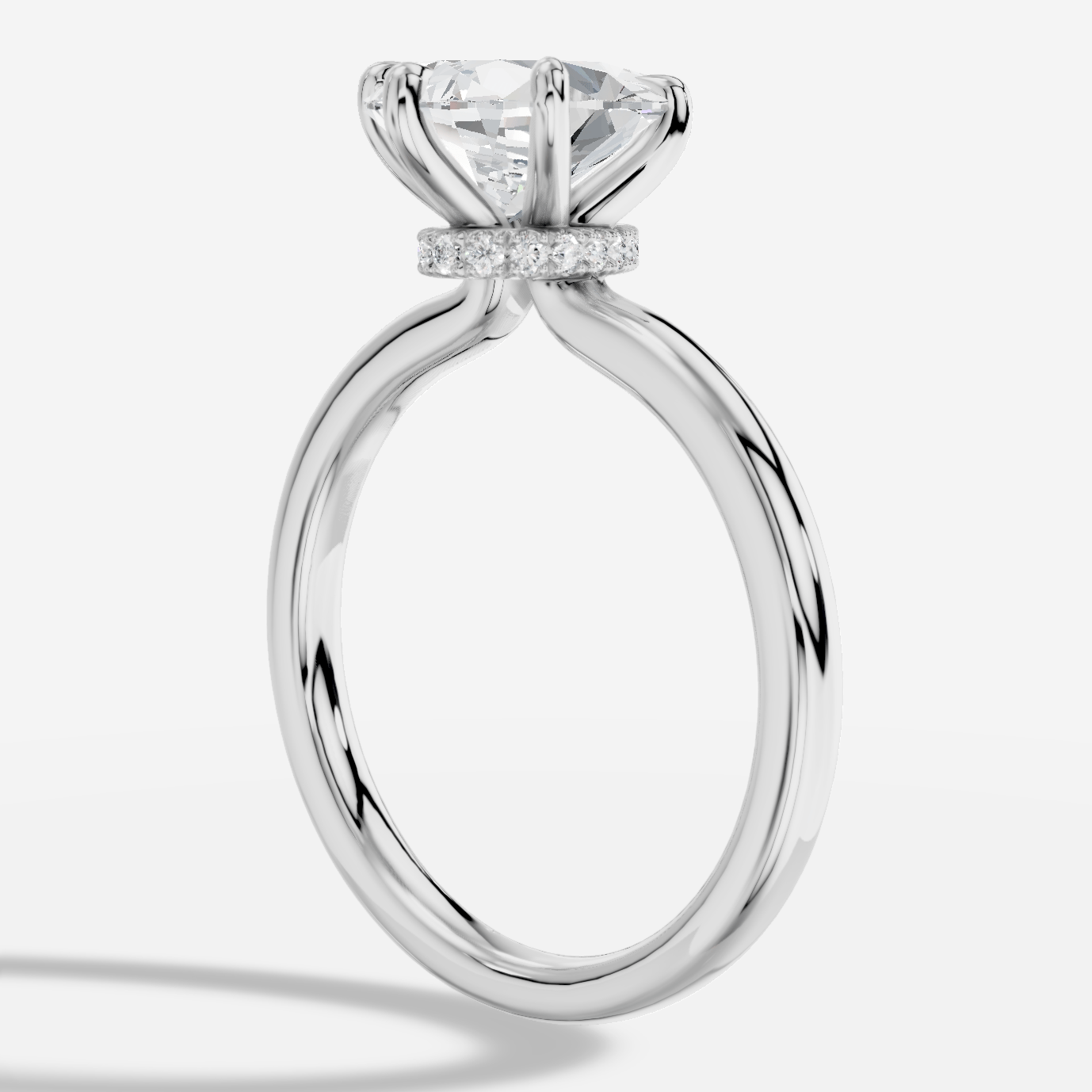 Elysium Damla Kesim Laboratuvar Pırlanta Yüzük | X Diamond