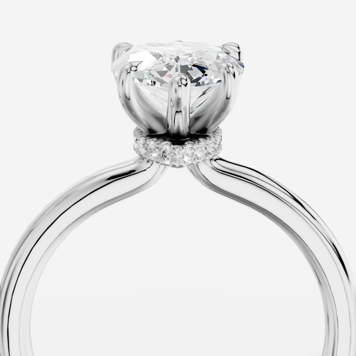 Elysium Damla Kesim Laboratuvar Pırlanta Yüzük | X Diamond