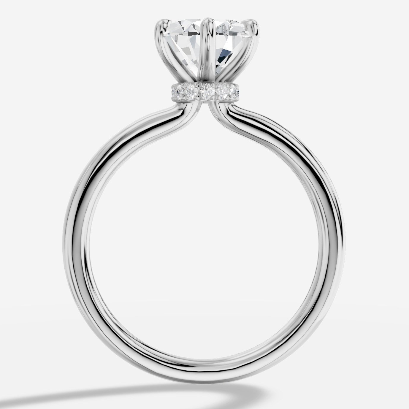 Elysium Damla Kesim Laboratuvar Pırlanta Yüzük | X Diamond