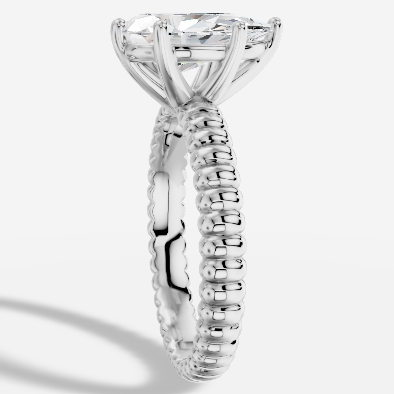 Evadra Damla Kesim Laboratuvar Pırlanta Yüzük | X Diamond