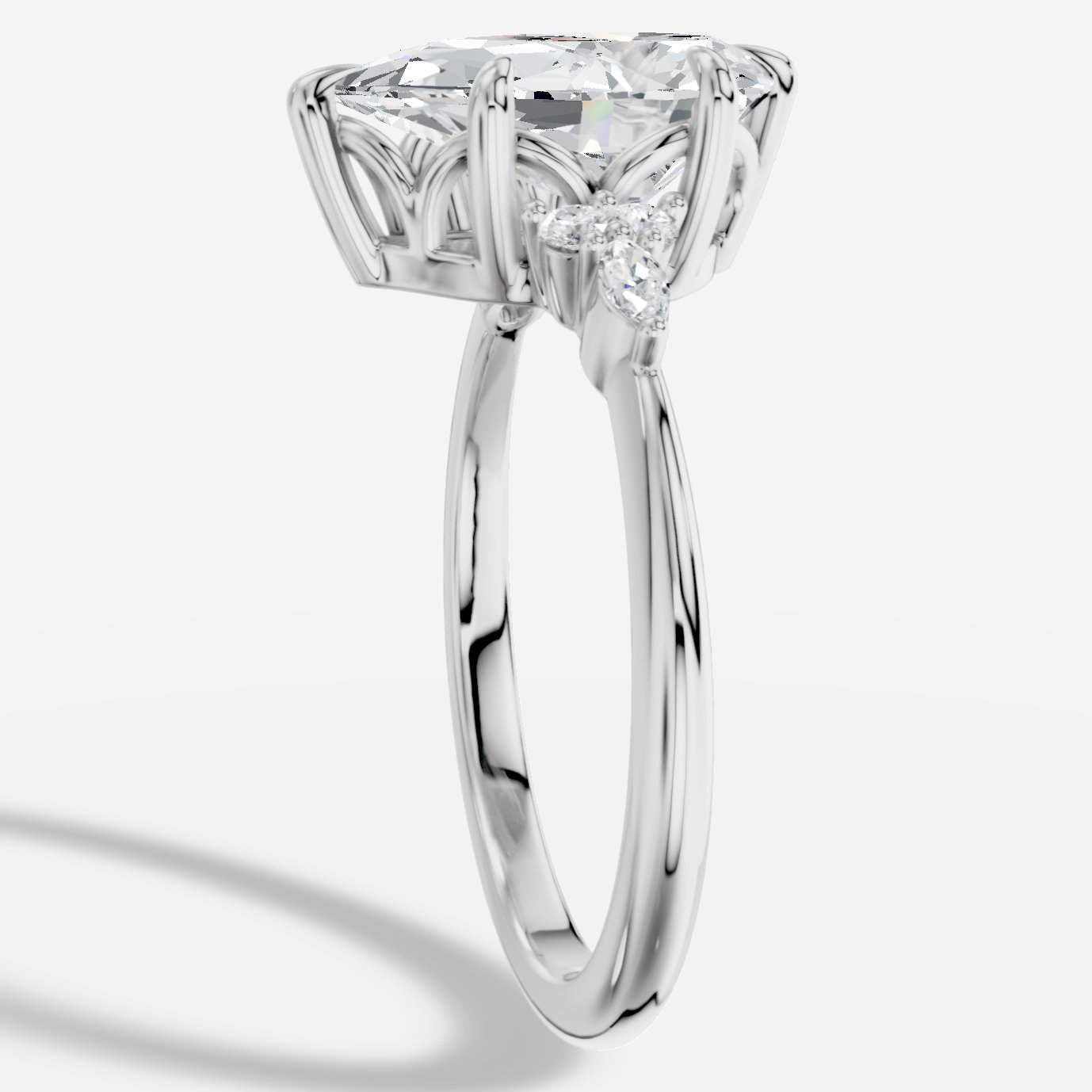Liora Damla Kesim Exclusive Laboratuvar Pırlanta Yüzük | X Diamond