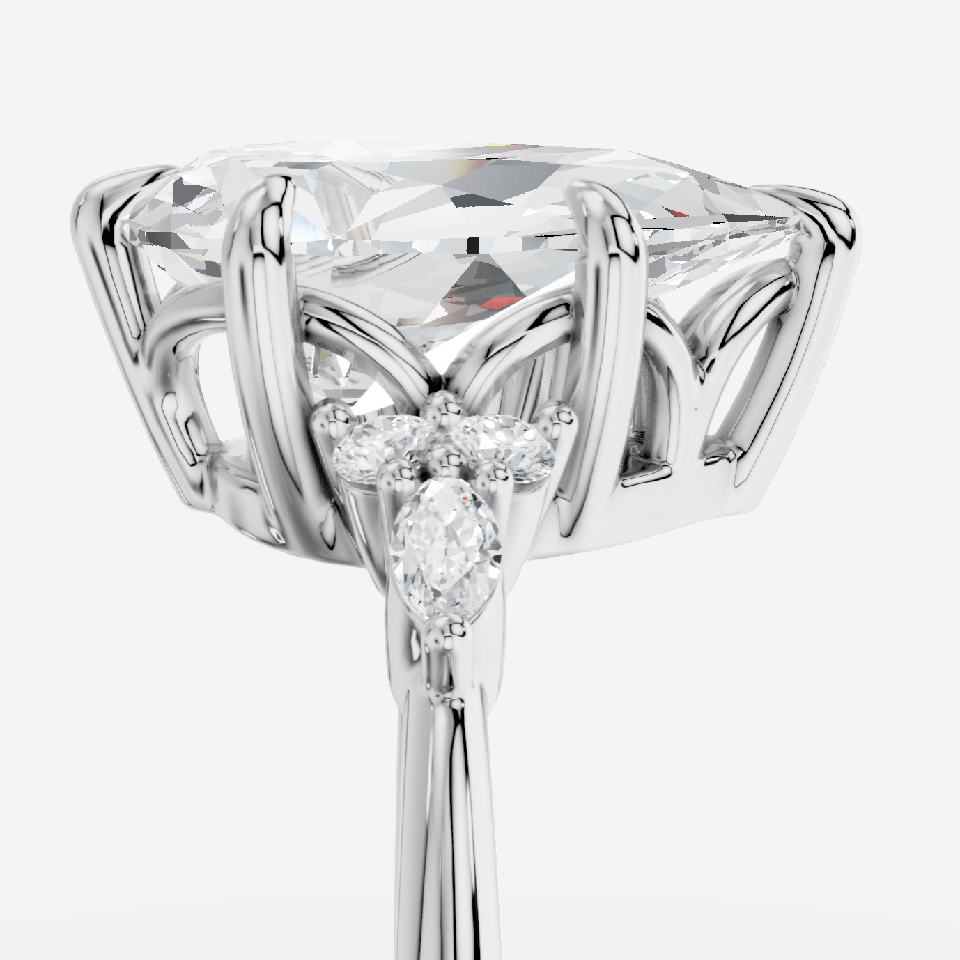 Liora Damla Kesim Exclusive Laboratuvar Pırlanta Yüzük | X Diamond