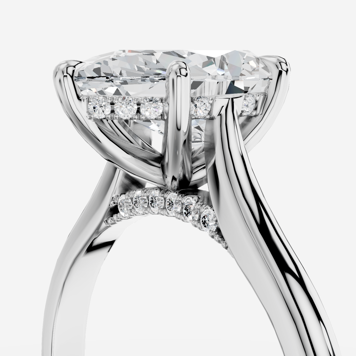 Secret Damla Kesim Laboratuvar Pırlanta Yüzük | X Diamond