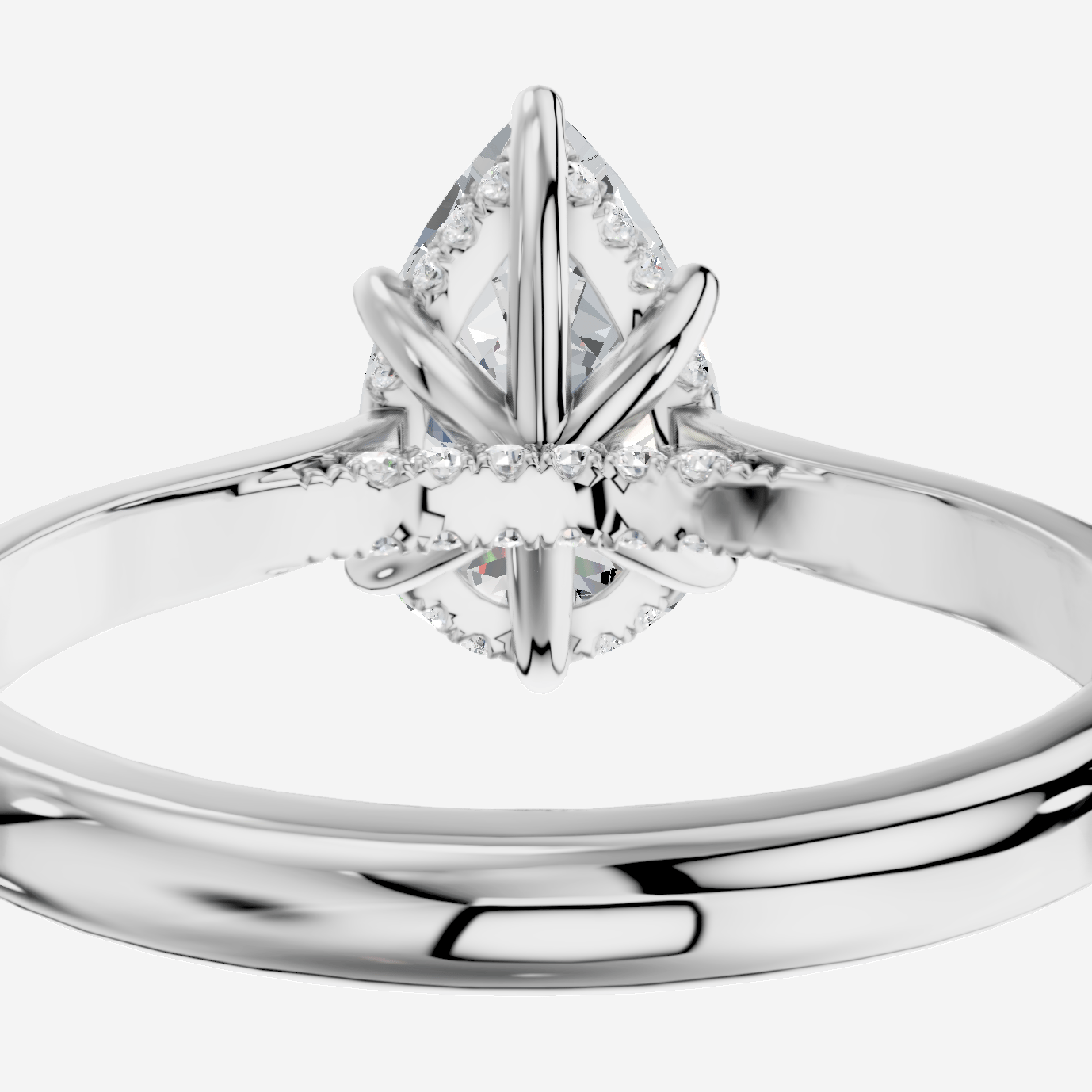 Secret Damla Kesim Laboratuvar Pırlanta Yüzük | X Diamond