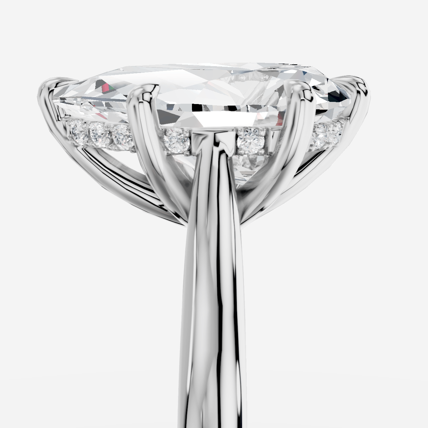 Secret Damla Kesim Laboratuvar Pırlanta Yüzük | X Diamond
