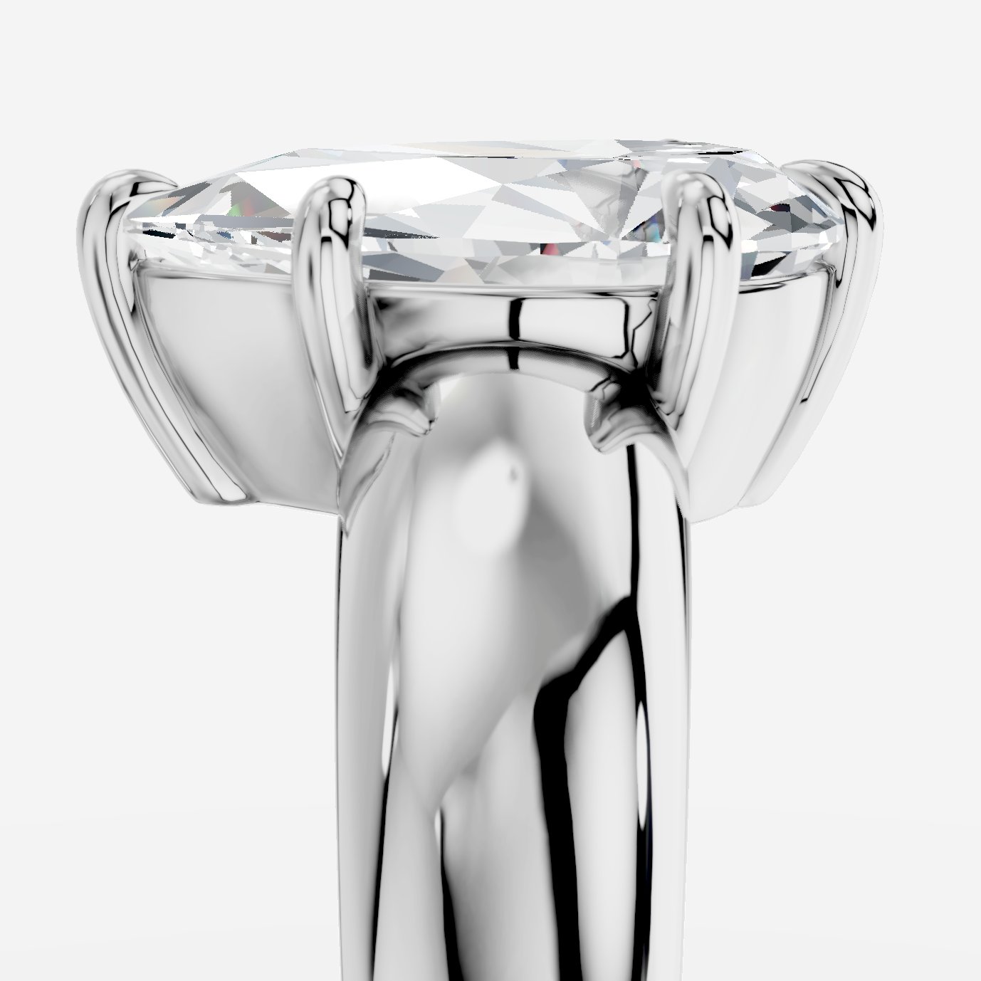 Seraphine Damla Kesim Laboratuvar Pırlanta Yüzük | X Diamond