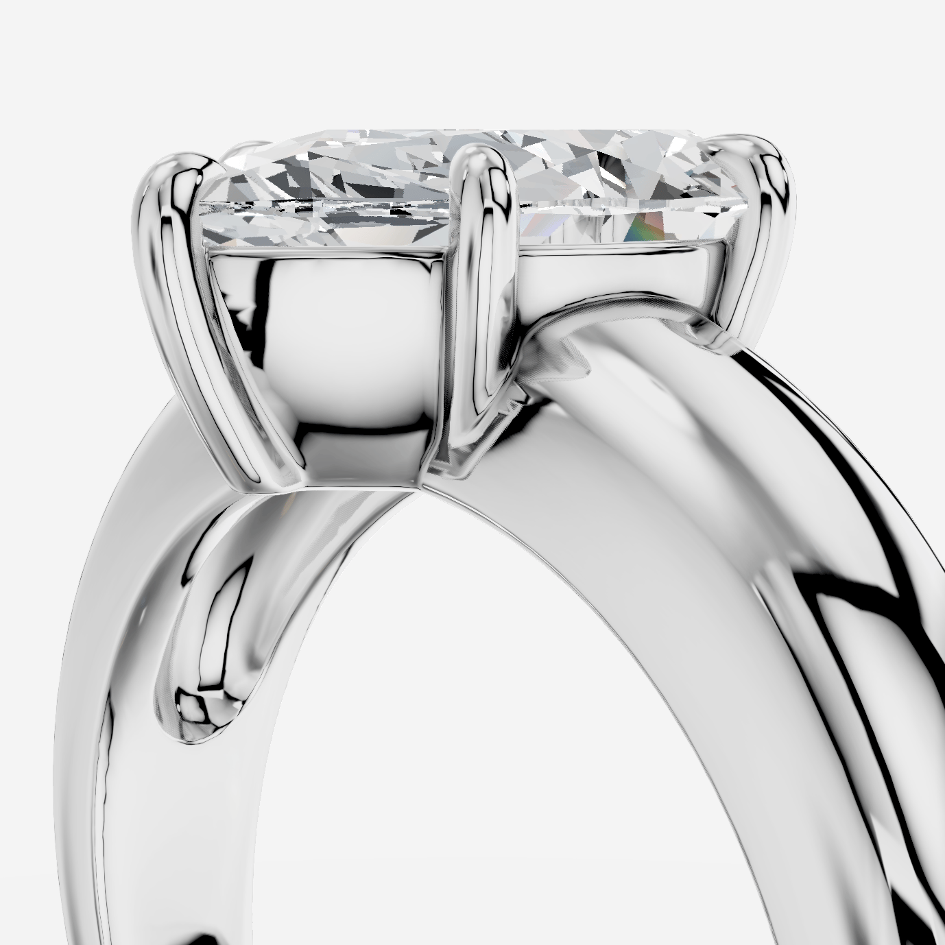 Seraphine Damla Kesim Laboratuvar Pırlanta Yüzük | X Diamond