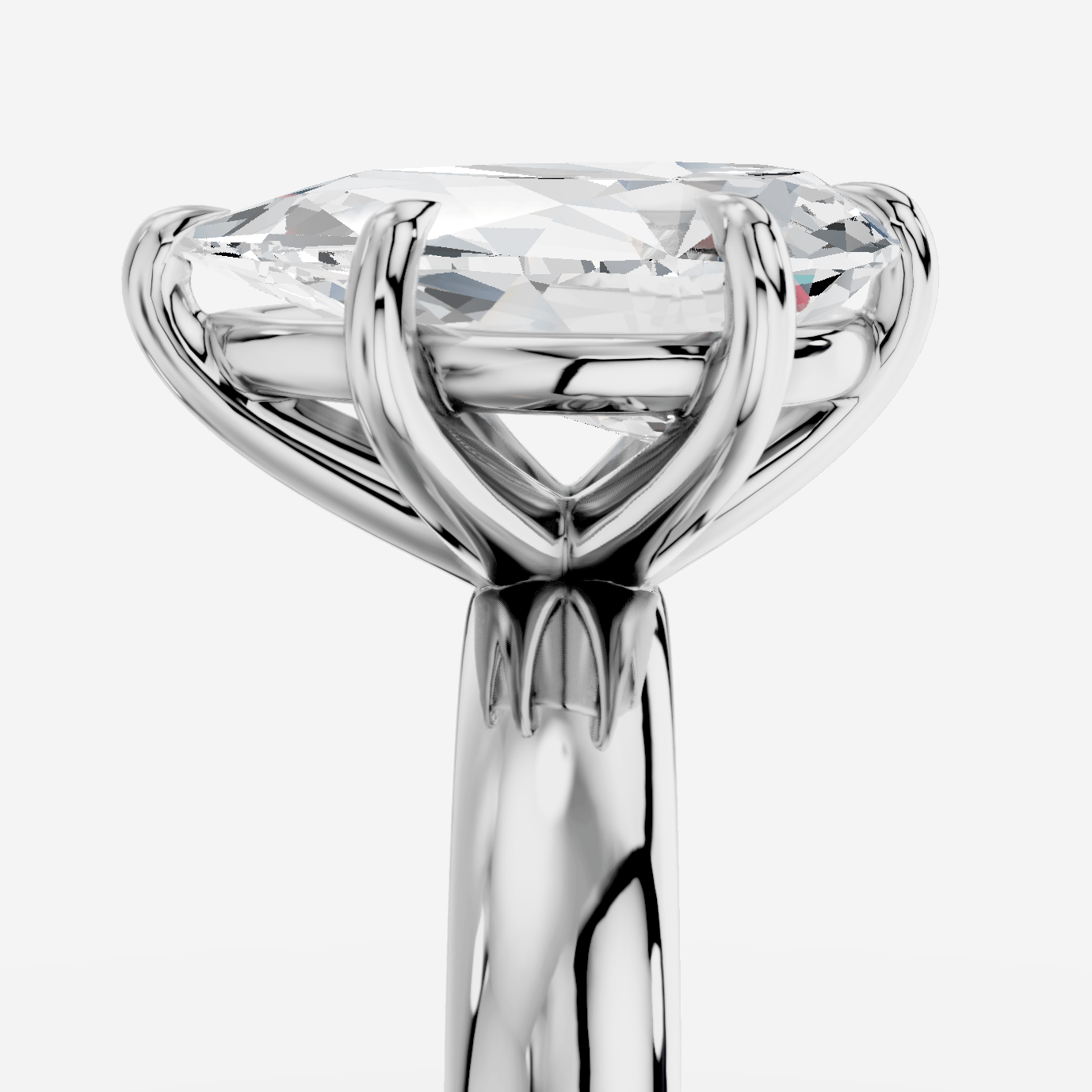 Thalia Damla Kesim Laboratuvar Pırlanta Yüzük | X Diamond