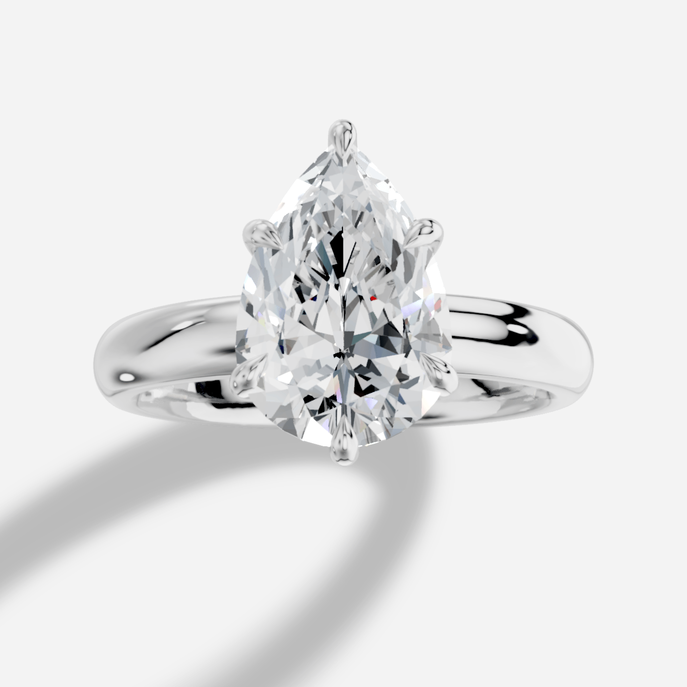 Thalia Damla Kesim Laboratuvar Pırlanta Yüzük | X Diamond
