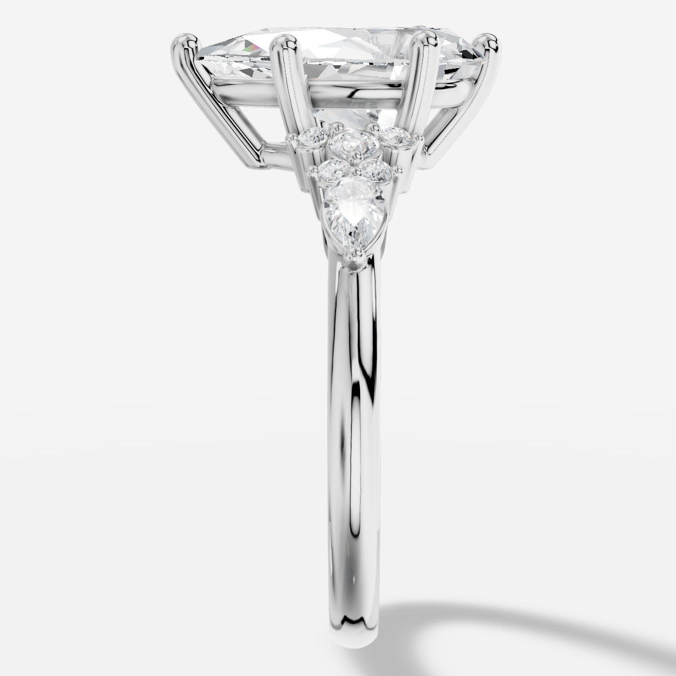 Veloria Damla Kesim Exclusive Laboratuvar Pırlanta Yüzük | X Diamond
