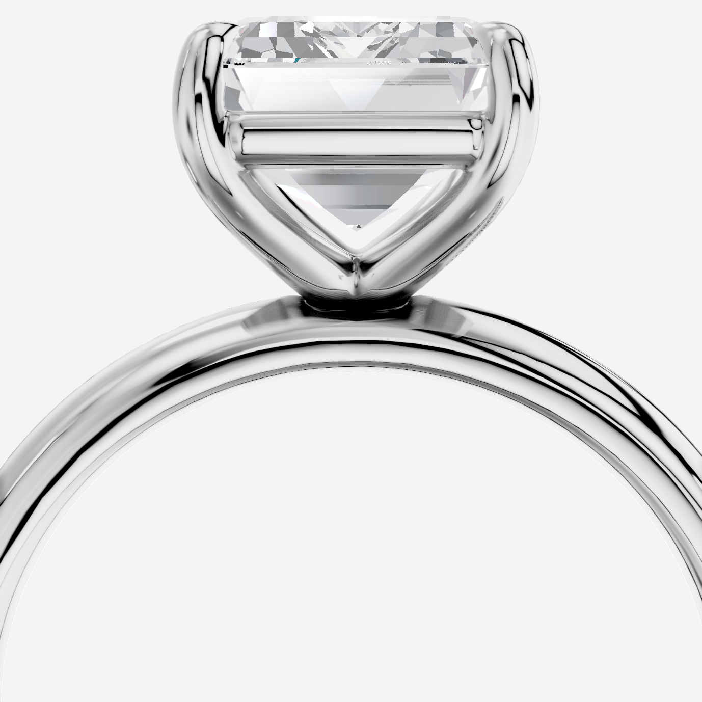 Aveline Emerald Kesim Laboratuvar Pırlanta Yüzük | X Diamond