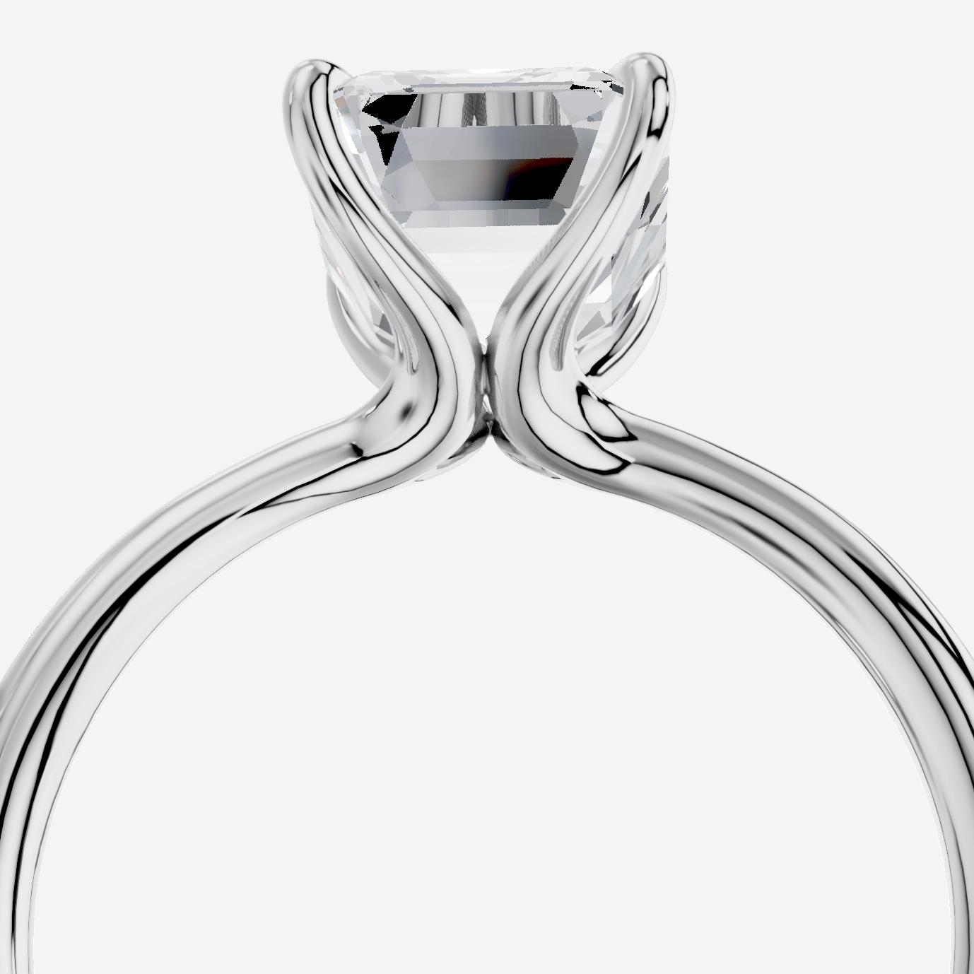 Cybele Emerald Yuvarlak Kesim Laboratuvar Pırlanta Yüzük | X Diamond