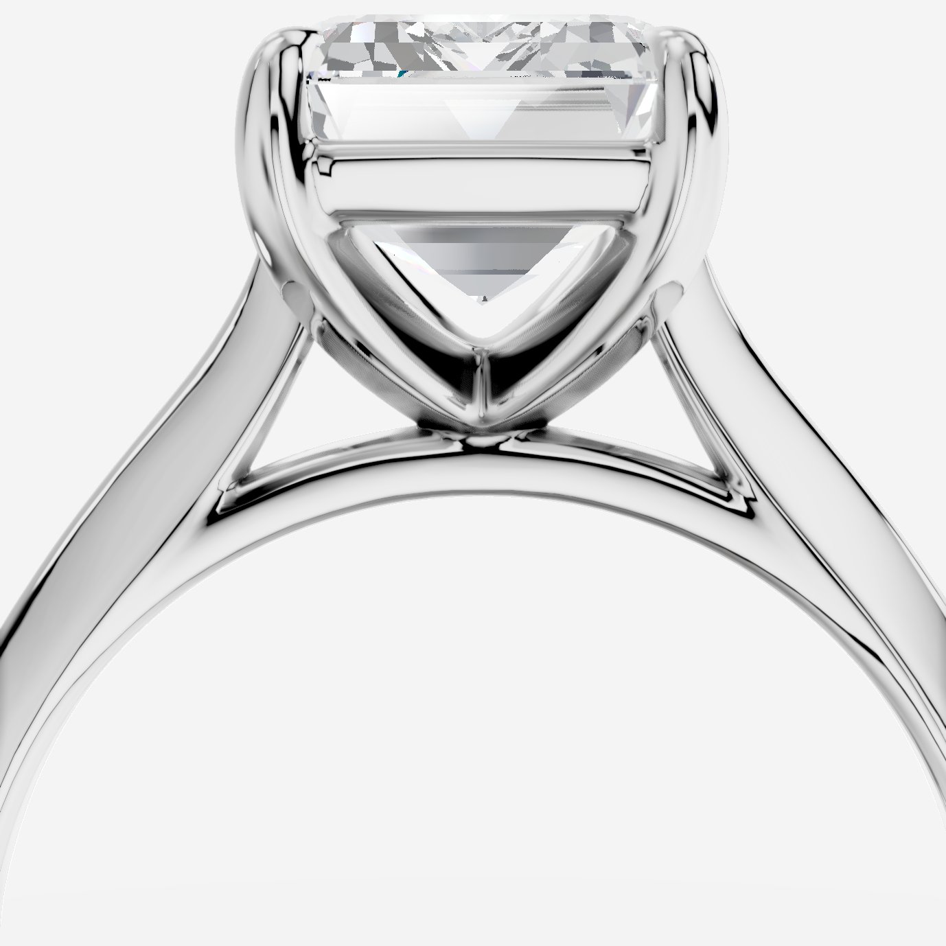 Cynara Emerald Kesim Laboratuvar Pırlanta Yüzük | X Diamond