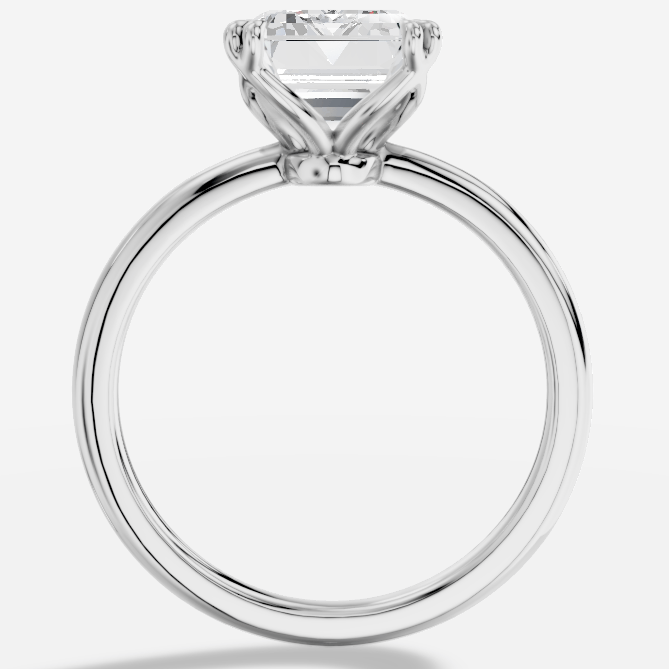 Eulalia Emerald Kesim Laboratuvar Pırlanta Yüzük | X Diamond