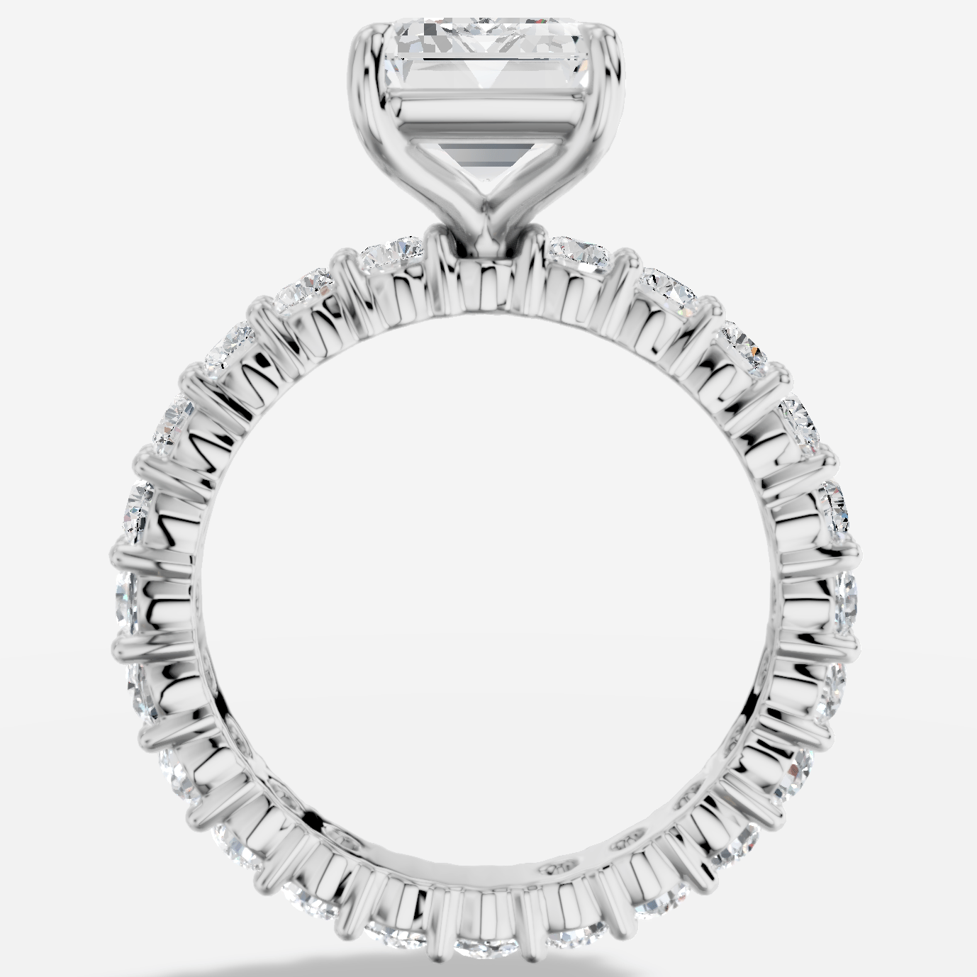 Imperial Emerald Kesim Exclusive Laboratuvar Pırlanta Yüzük | X Diamond