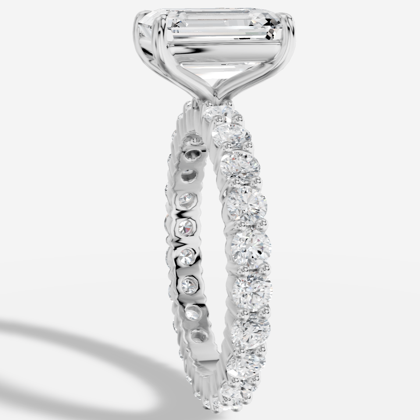 Imperial Emerald Kesim Exclusive Laboratuvar Pırlanta Yüzük | X Diamond