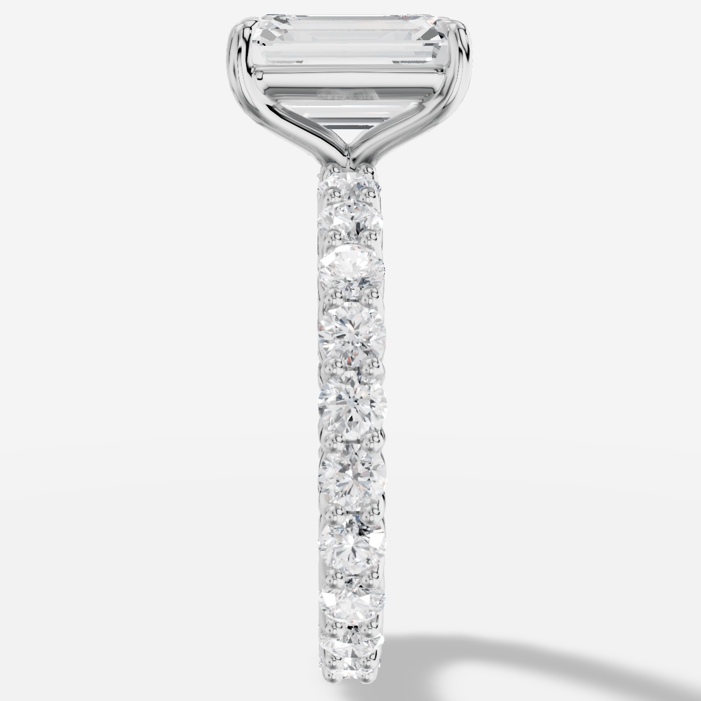 Imperial Emerald Kesim Exclusive Laboratuvar Pırlanta Yüzük | X Diamond