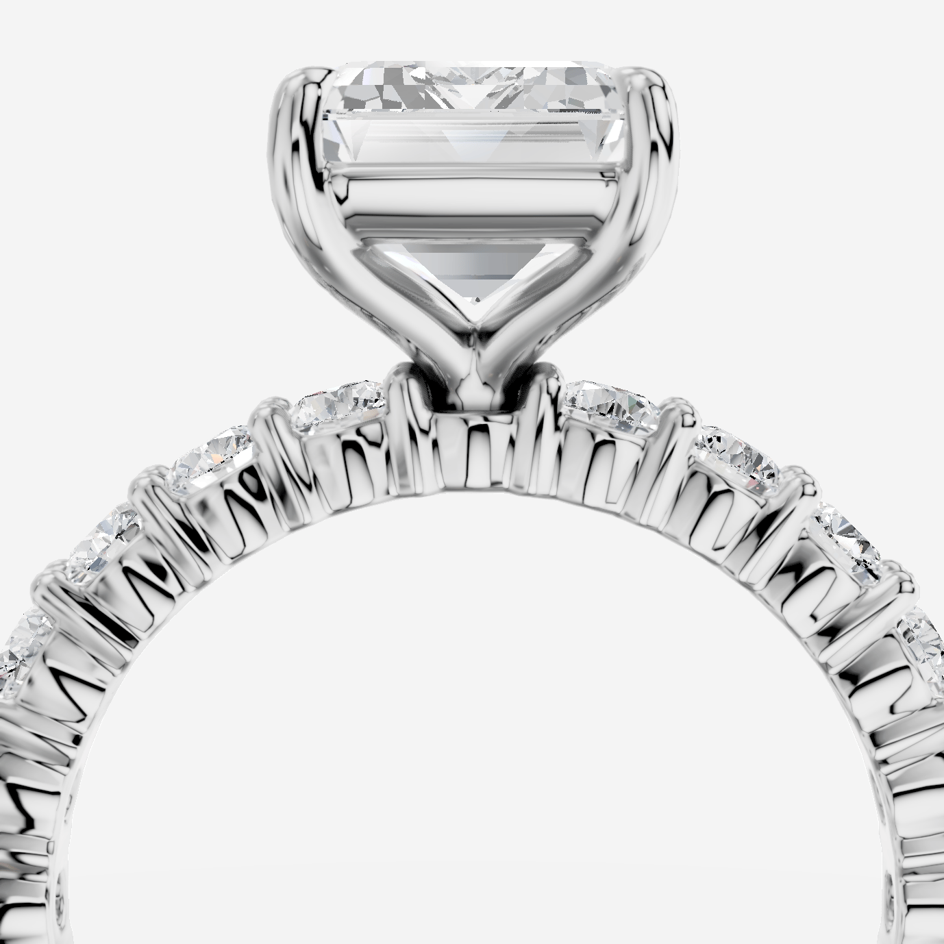 Imperial Emerald Kesim Exclusive Laboratuvar Pırlanta Yüzük | X Diamond