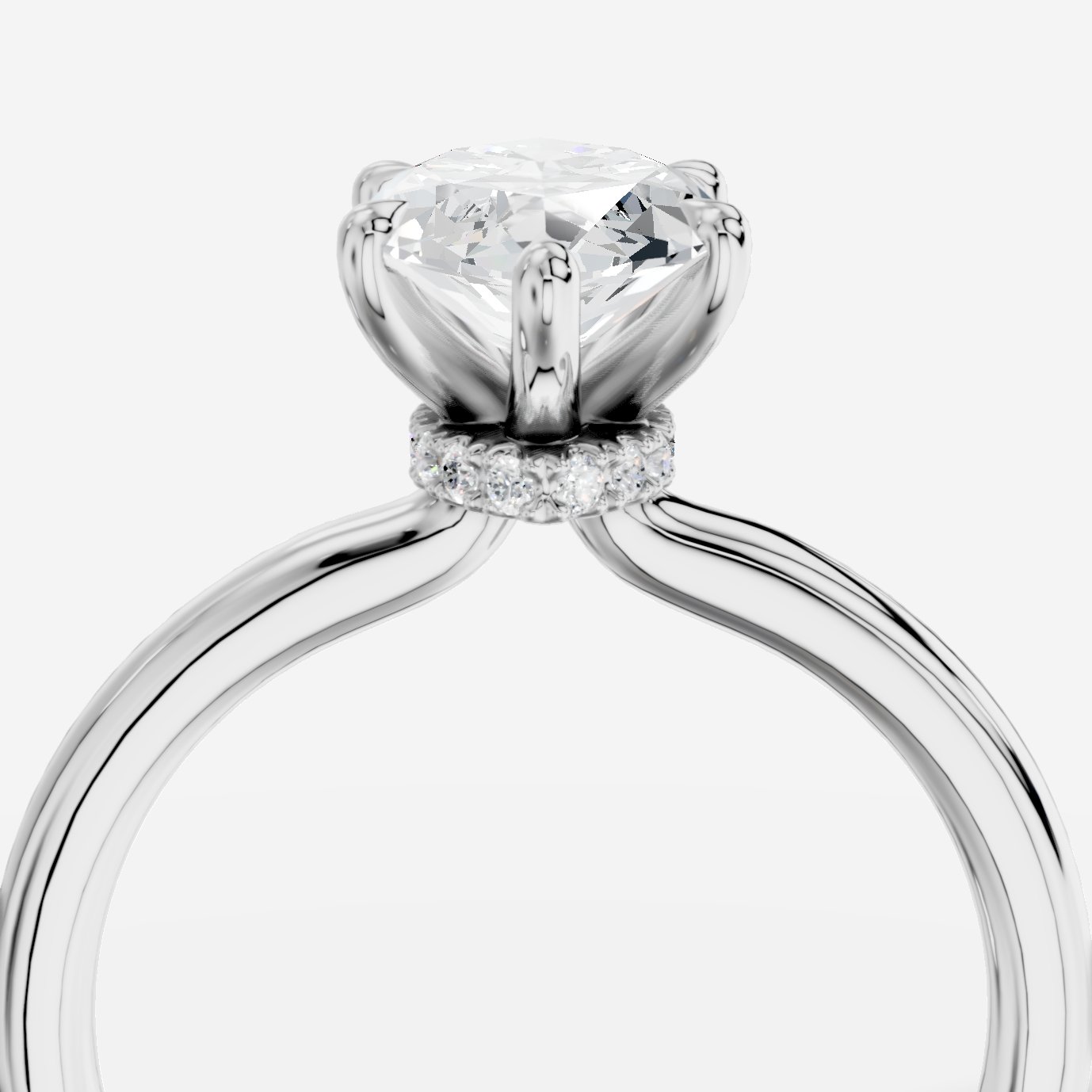 Elysium Markiz Kesim Laboratuvar Pırlanta Yüzük | X Diamond