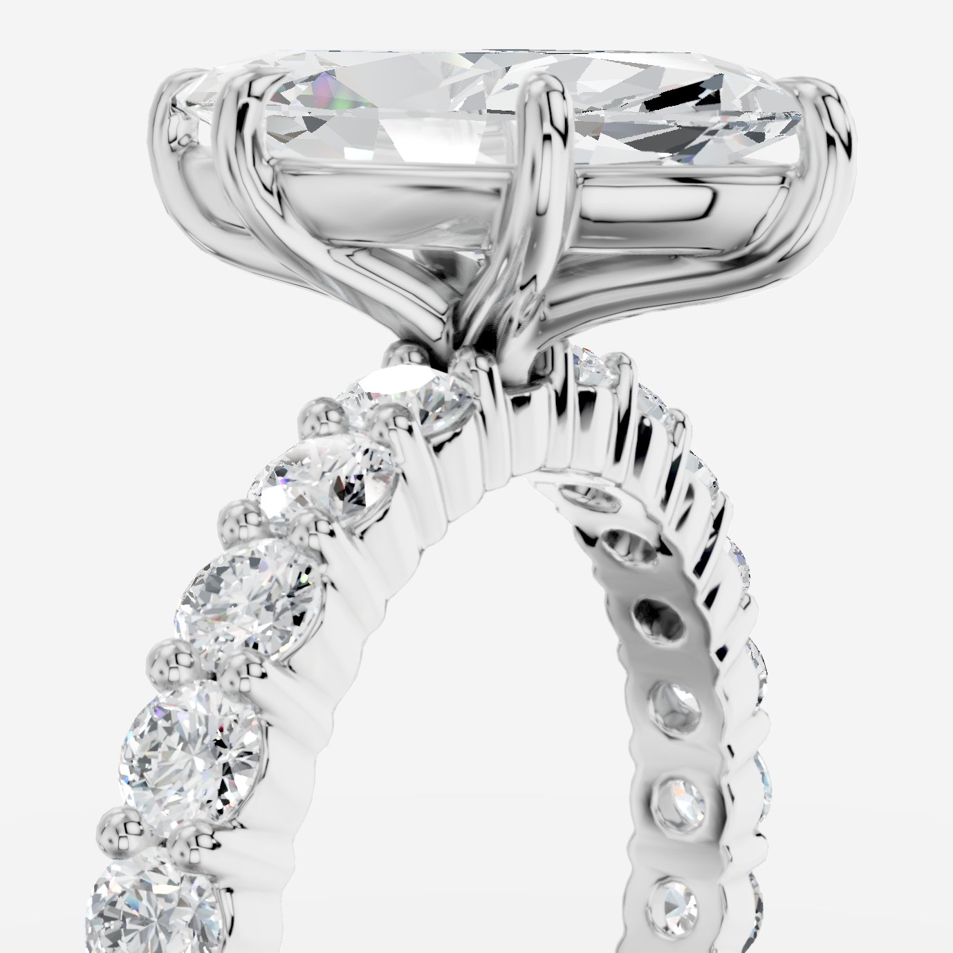 Imperial Markiz Kesim Exclusive Laboratuvar Pırlanta Yüzük | X Diamond