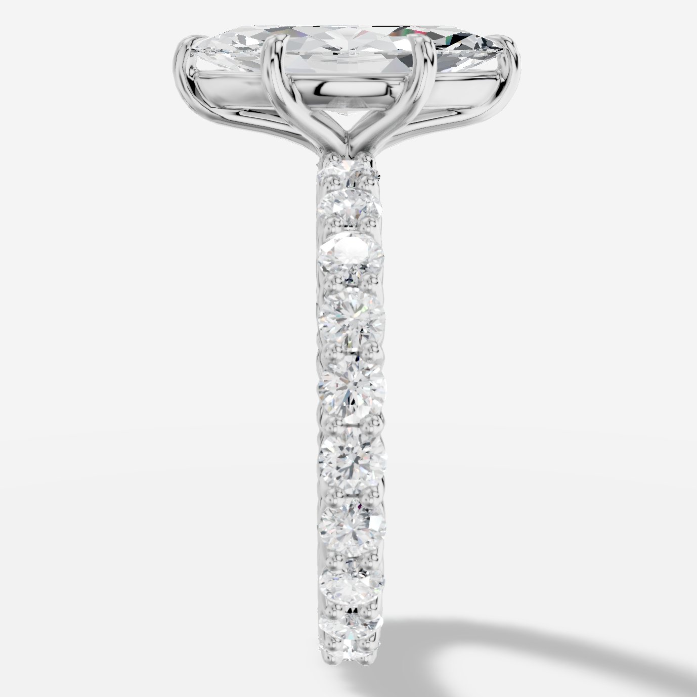 Imperial Markiz Kesim Exclusive Laboratuvar Pırlanta Yüzük | X Diamond