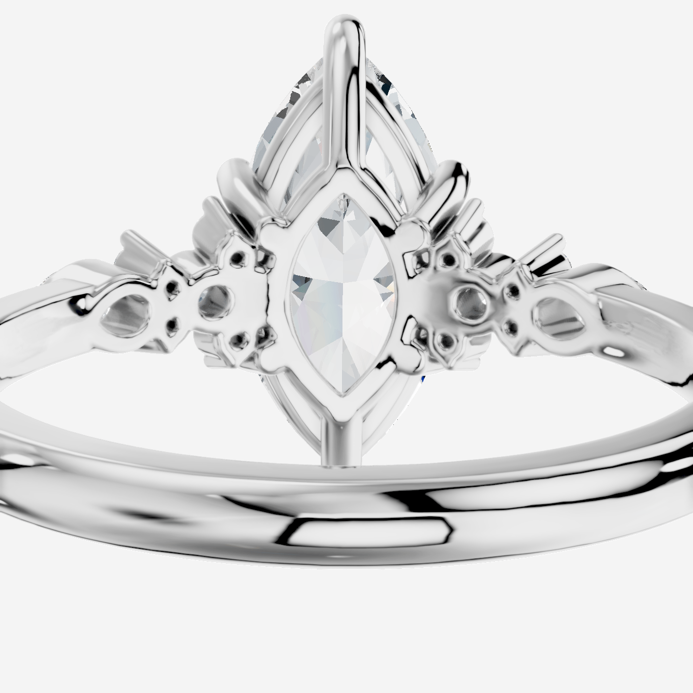 Veloria Markiz Kesim Exclusive Laboratuvar Pırlanta Yüzük | X Diamond