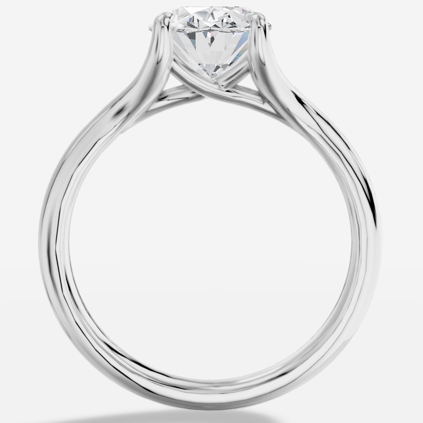 Aetheria Oval Kesim Laboratuvar Pırlanta Yüzük | X Diamond