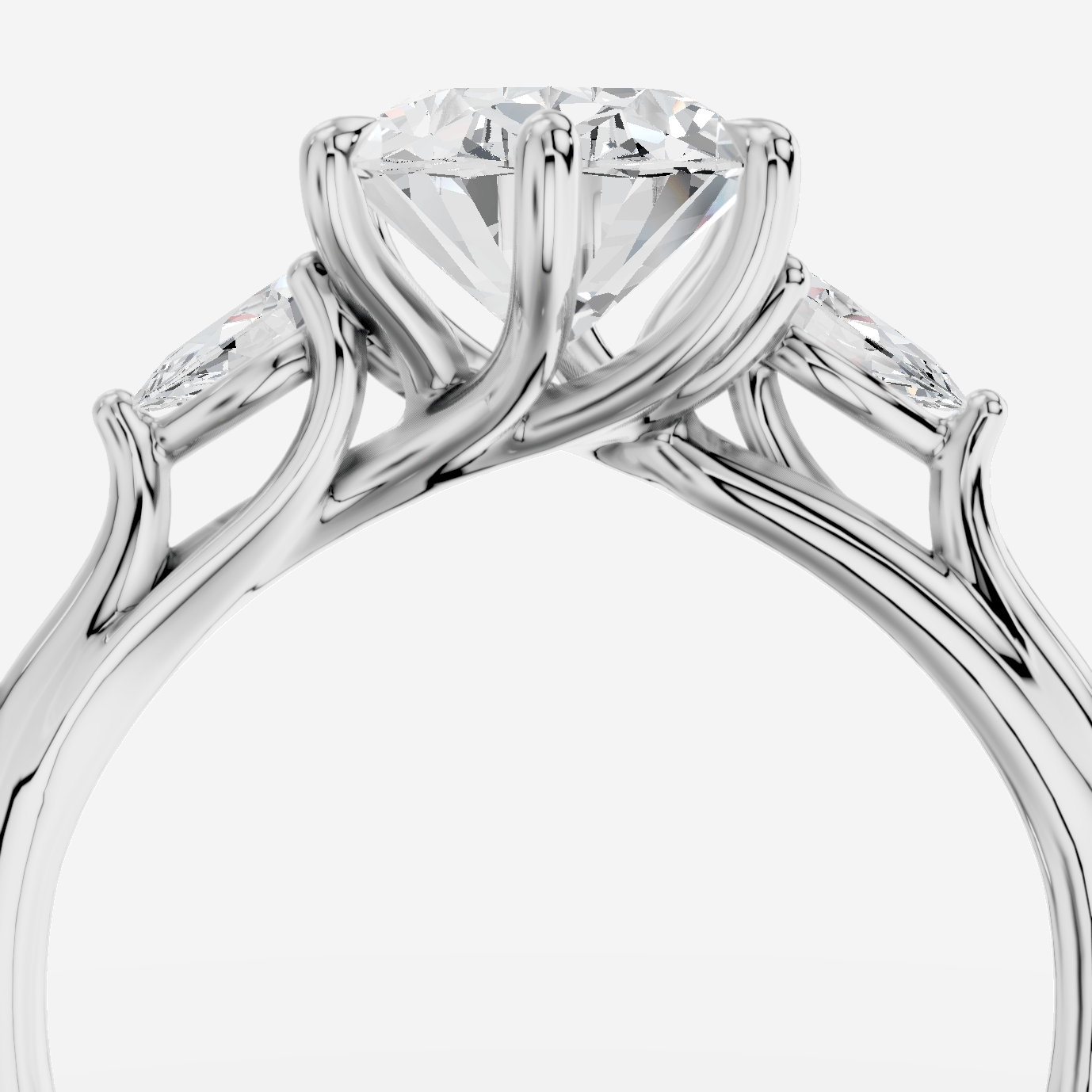 Celeste Oval Kesim Exclusive Laboratuvar Pırlanta Yüzük | X Diamond