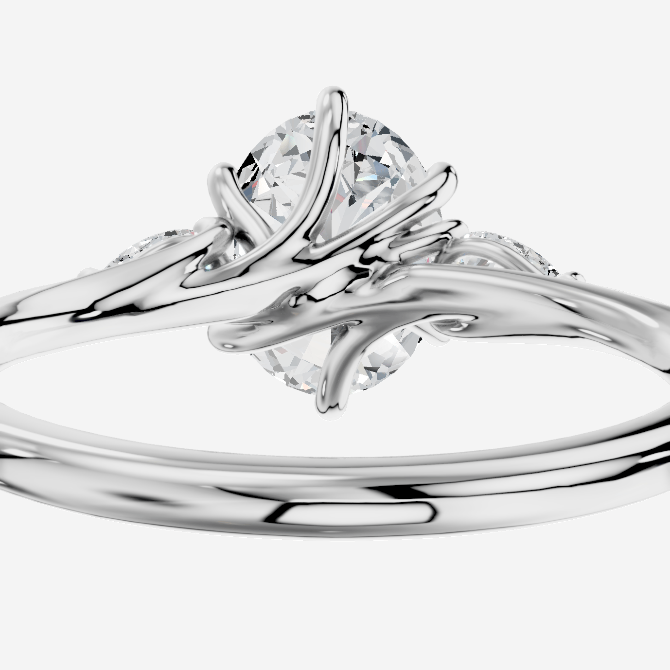 Celeste Oval Kesim Exclusive Laboratuvar Pırlanta Yüzük | X Diamond