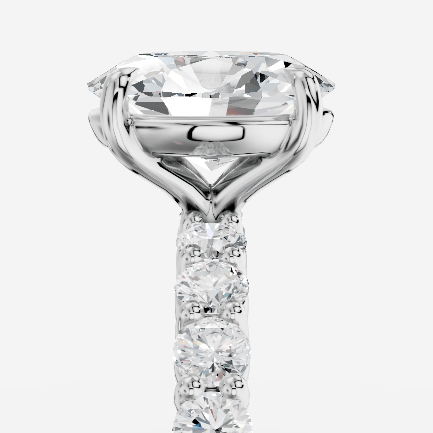 Imperial Oval Kesim Exclusive Laboratuvar Pırlanta Yüzük | X Diamond