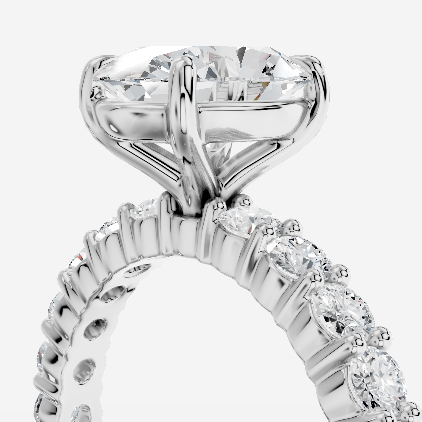 Imperial Oval Kesim Exclusive Laboratuvar Pırlanta Yüzük | X Diamond