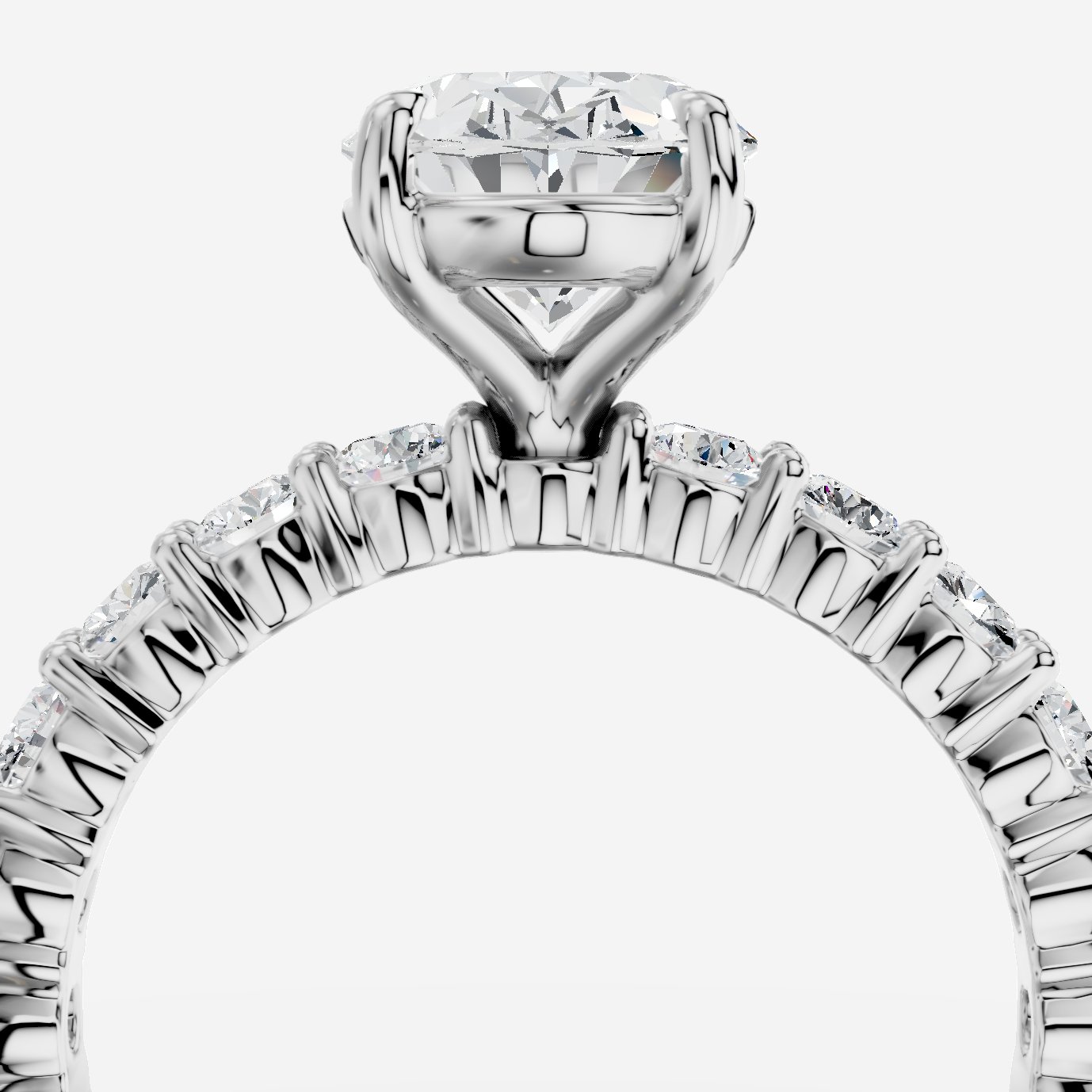Imperial Oval Kesim Exclusive Laboratuvar Pırlanta Yüzük | X Diamond