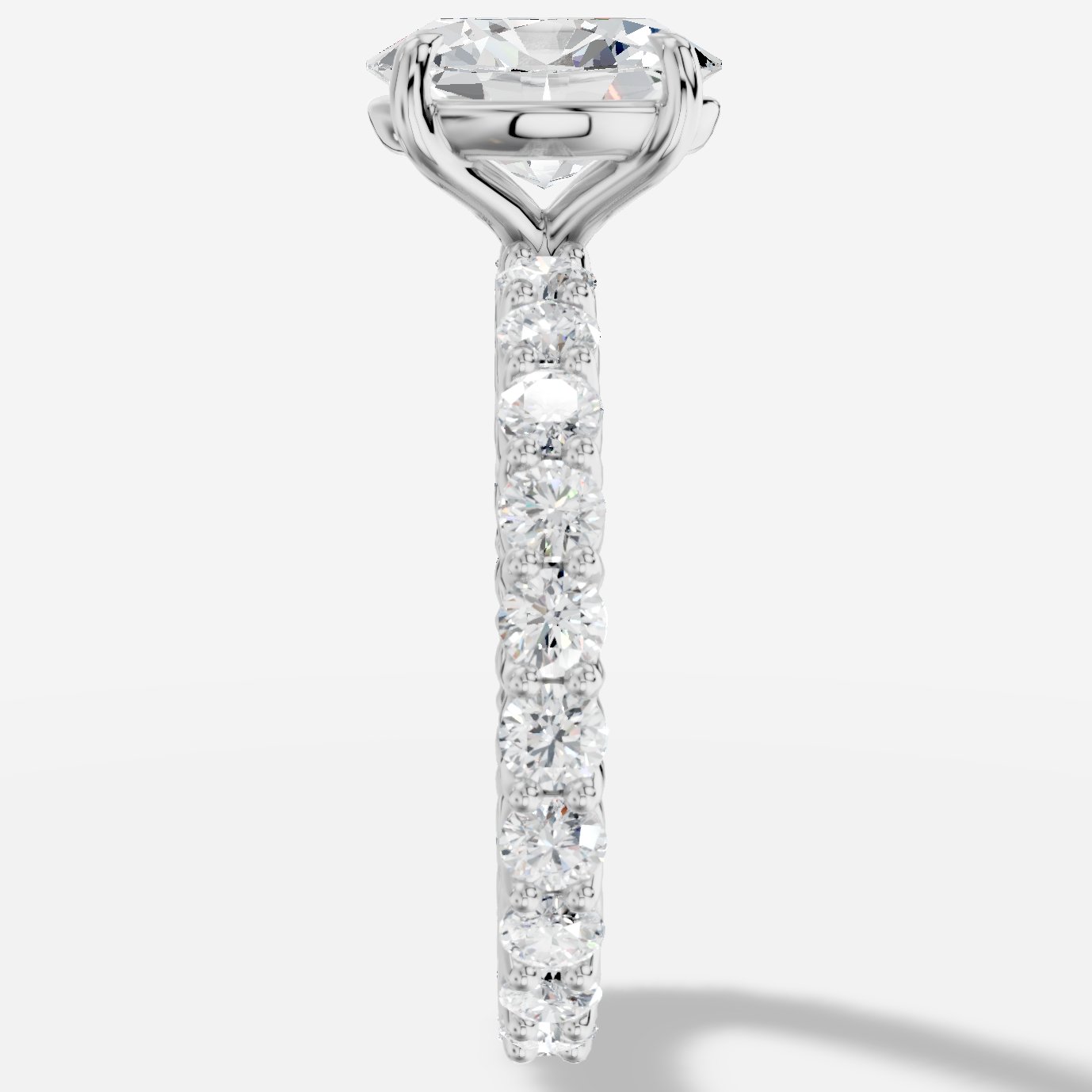 Imperial Oval Kesim Exclusive Laboratuvar Pırlanta Yüzük | X Diamond
