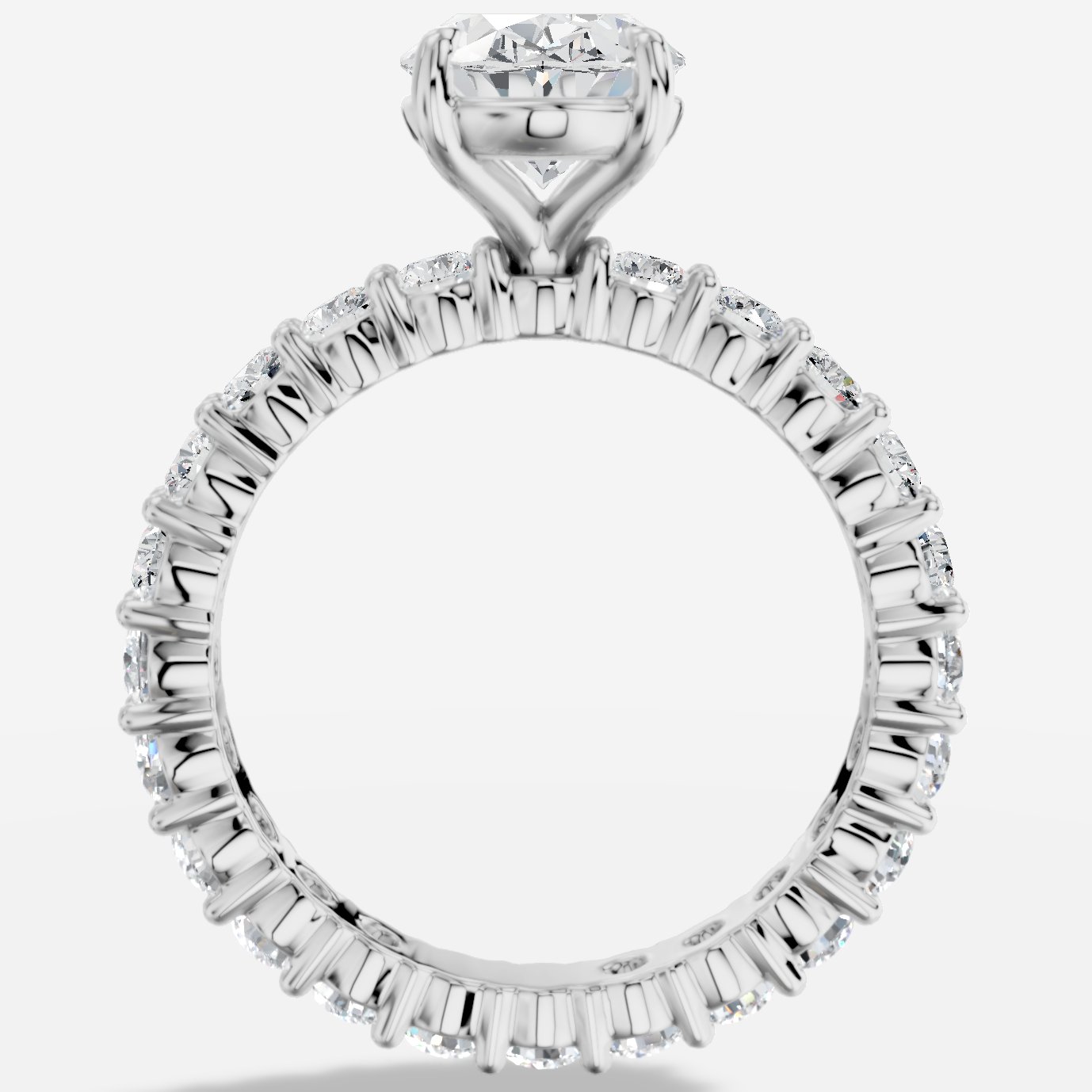 Imperial Oval Kesim Exclusive Laboratuvar Pırlanta Yüzük | X Diamond