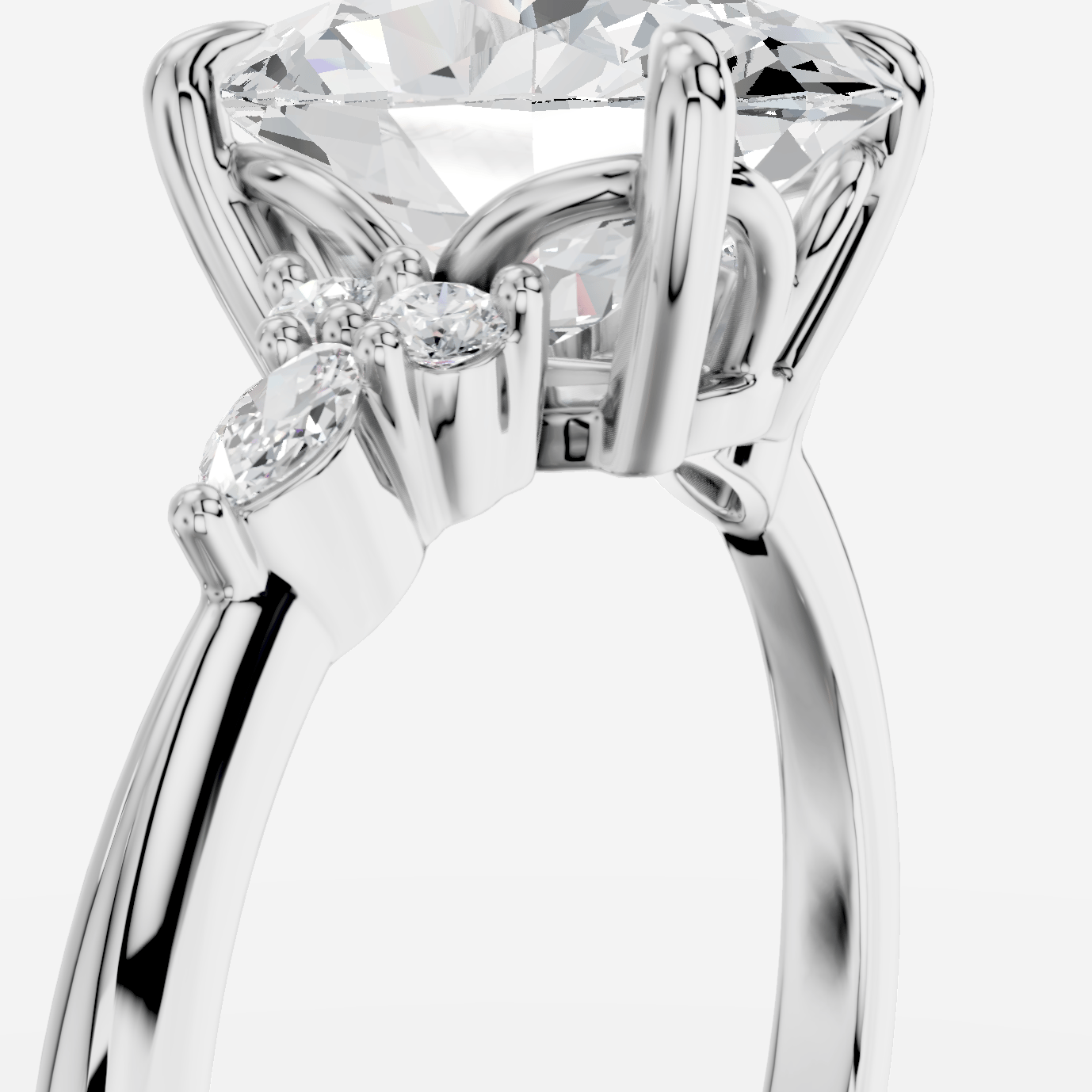Liora Oval Kesim Exclusive Laboratuvar Pırlanta Yüzük | X Diamond